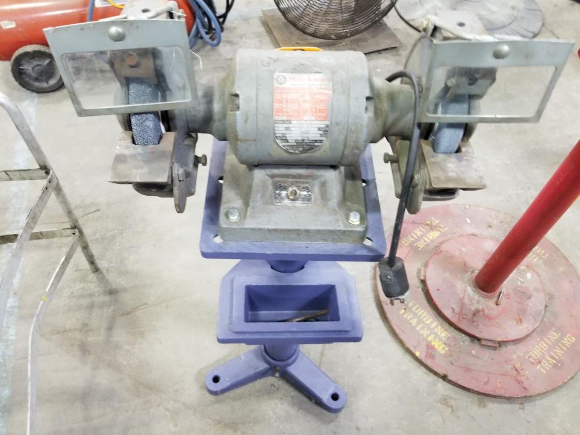 1/2hp Rockwell double end grinder. 115/230v single phase.