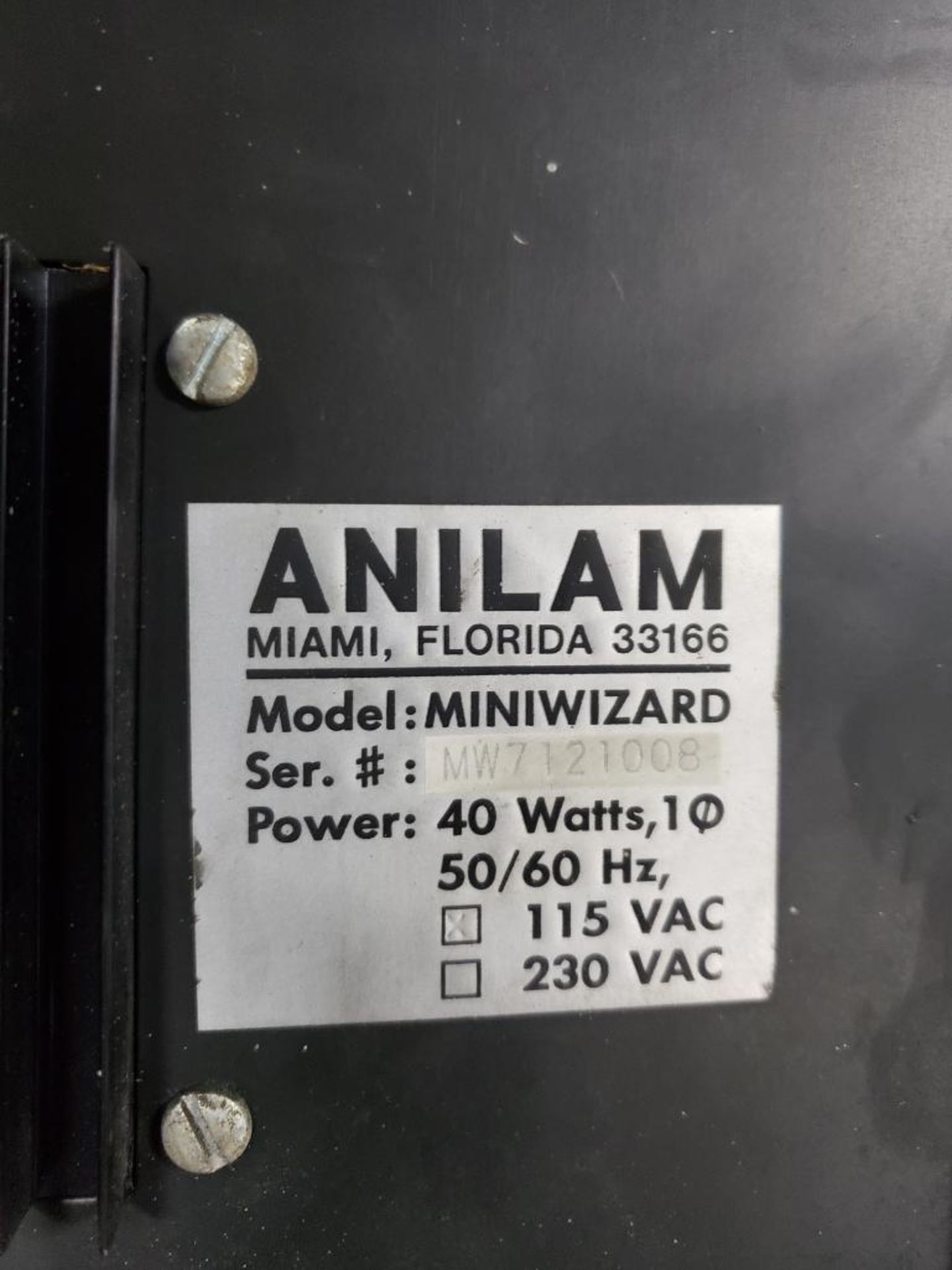 Anilam Miniwizard controller. - Image 2 of 2