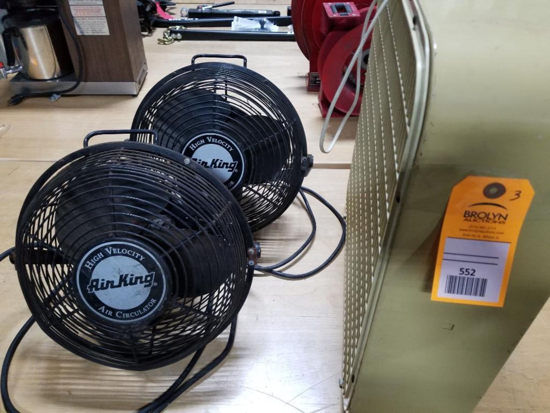 Qty 3 - Assorted fans.