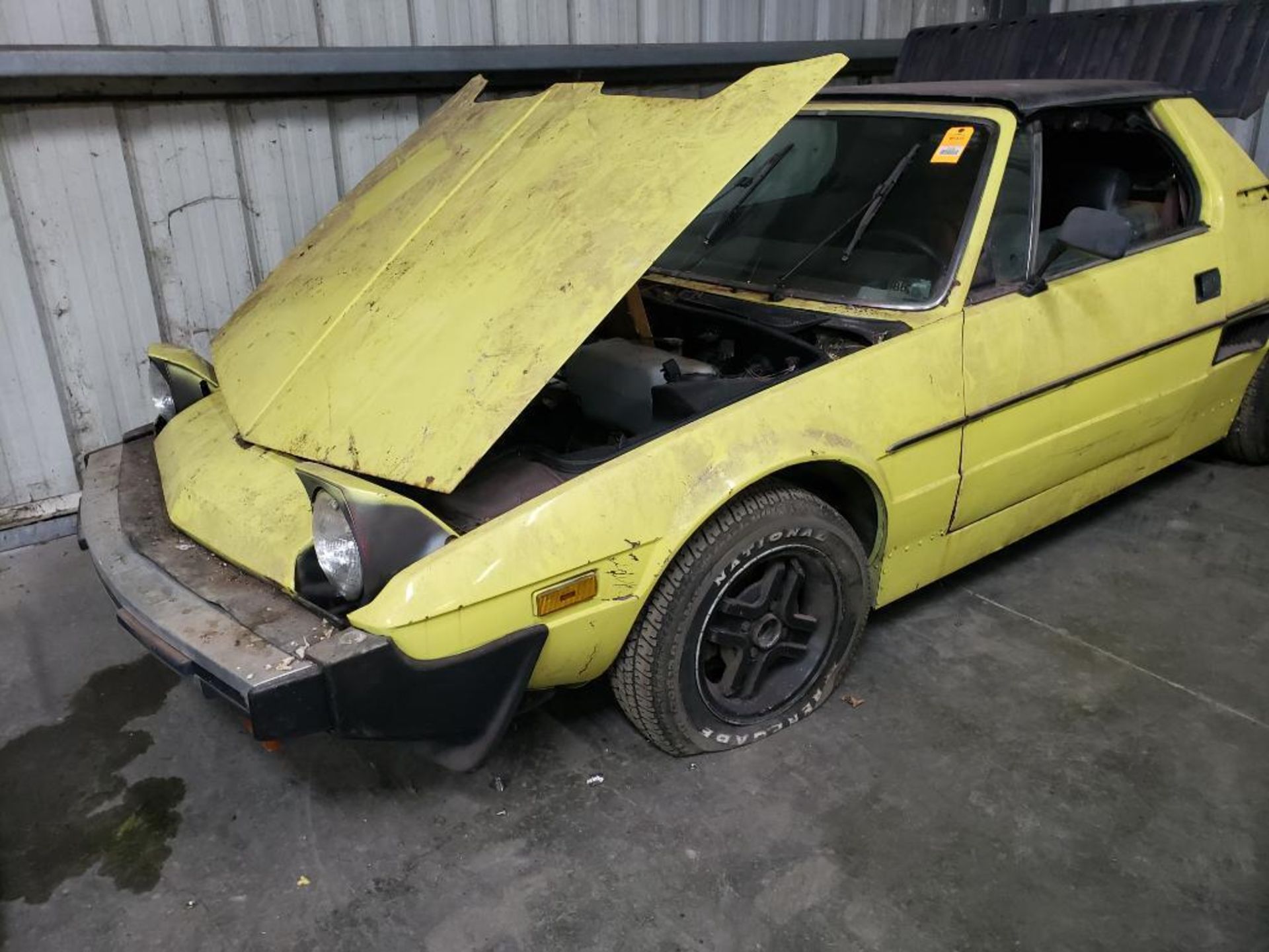 1981 Fiat Bertone. VIN number ZFABS00A6B8142844. Parts repairable. Vehicle IS titled. - Image 2 of 29