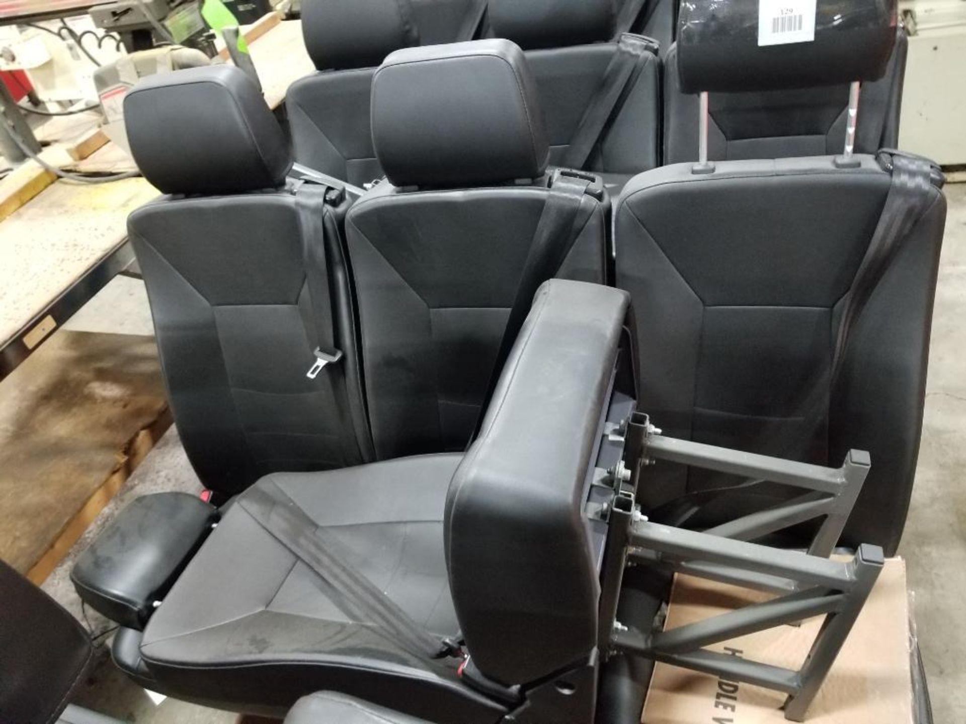 Qty 4 - Smart Floor Seating row seats.