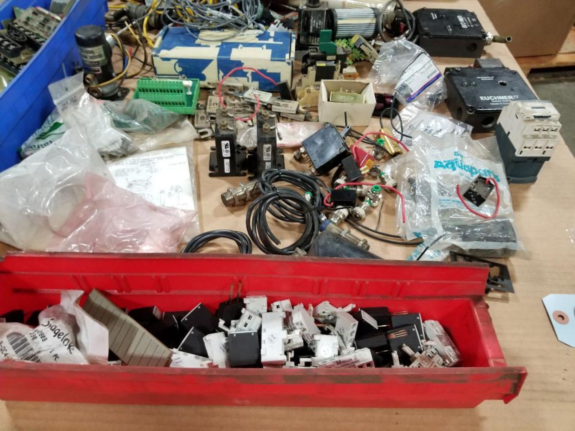 Pallet of assorted electrical. Switches, sensors, connectors. - Image 6 of 12