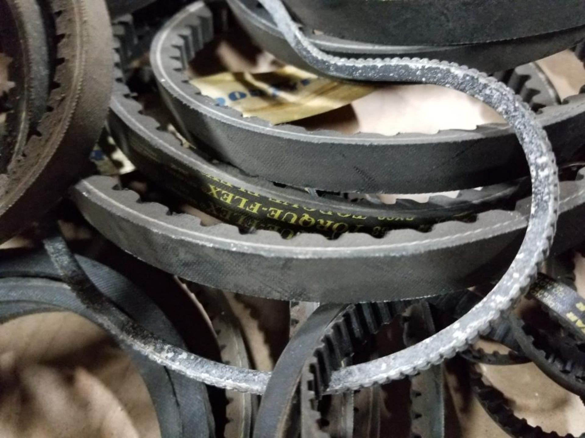 Pallet of assorted belts. - Image 8 of 17