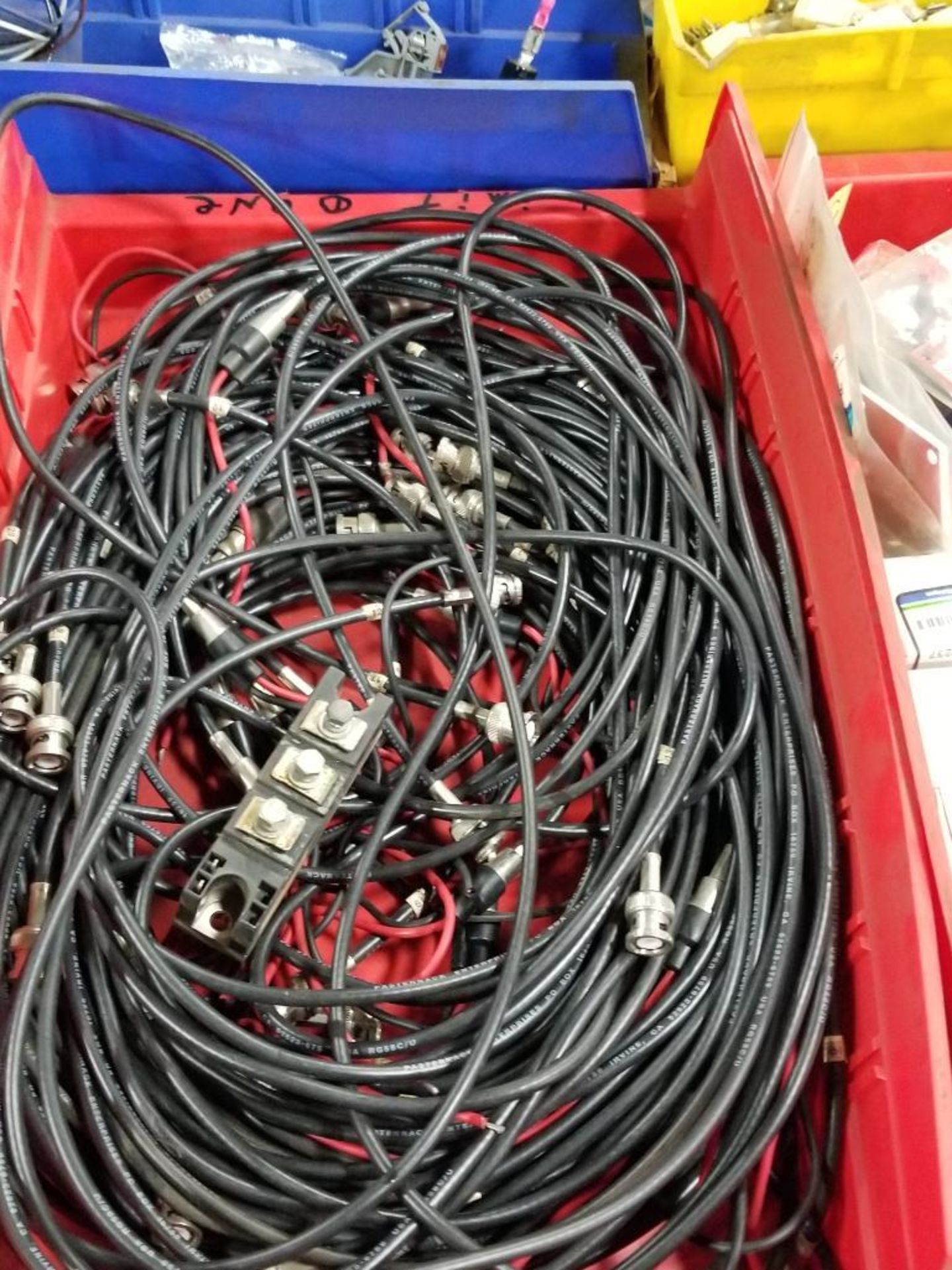 Pallet of assorted electrical. Cordsets, transformer, capacitor. - Image 6 of 13