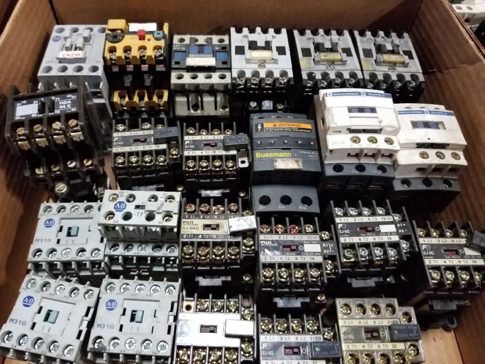 Assorted electrical contactor, relays. Allen Bradley, Bussmann, Fuji. - Image 5 of 5