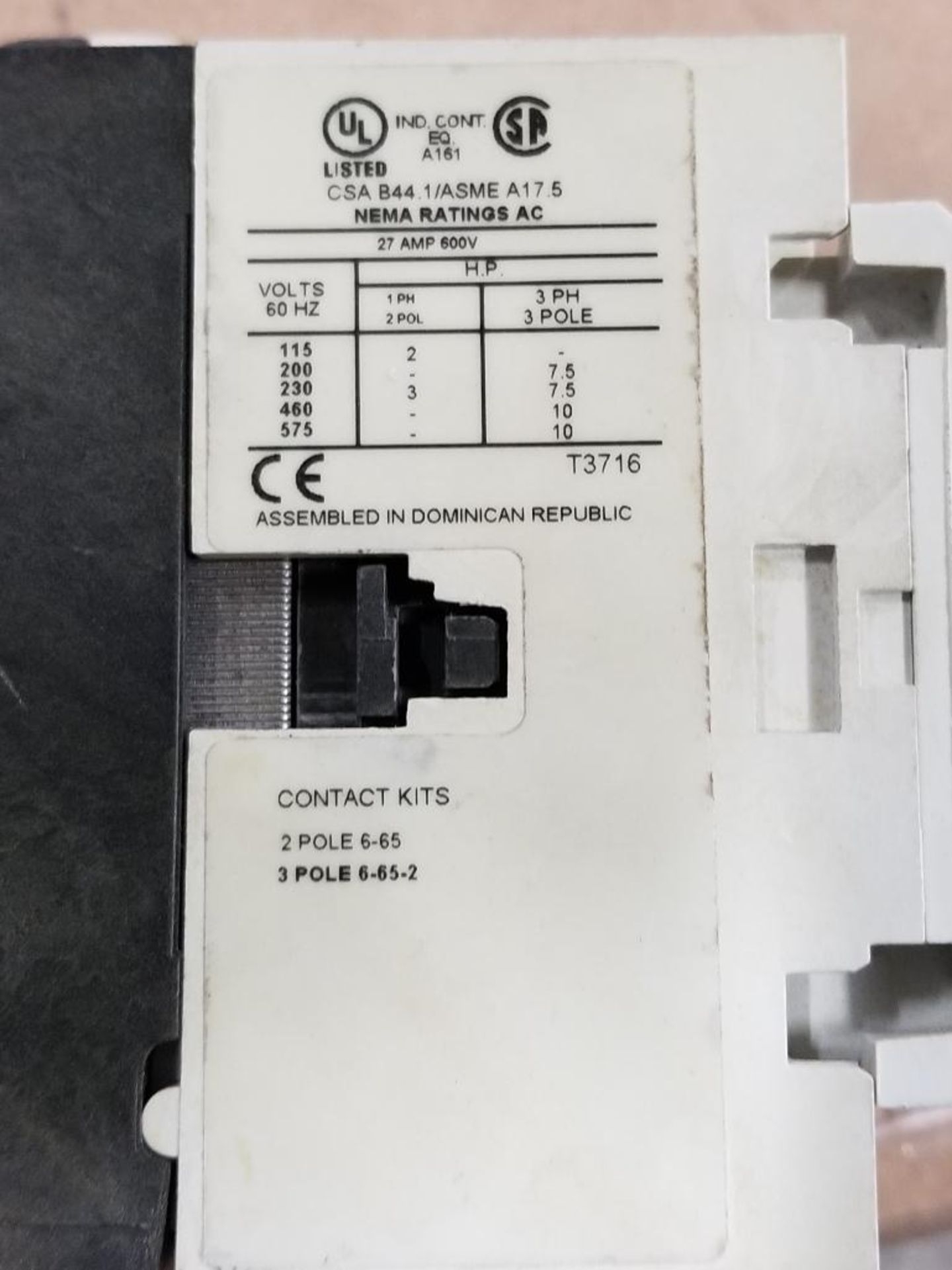 Qty 12 - Assorted electrical relay, contactor. Pilz, Allen Bradley. - Image 6 of 13