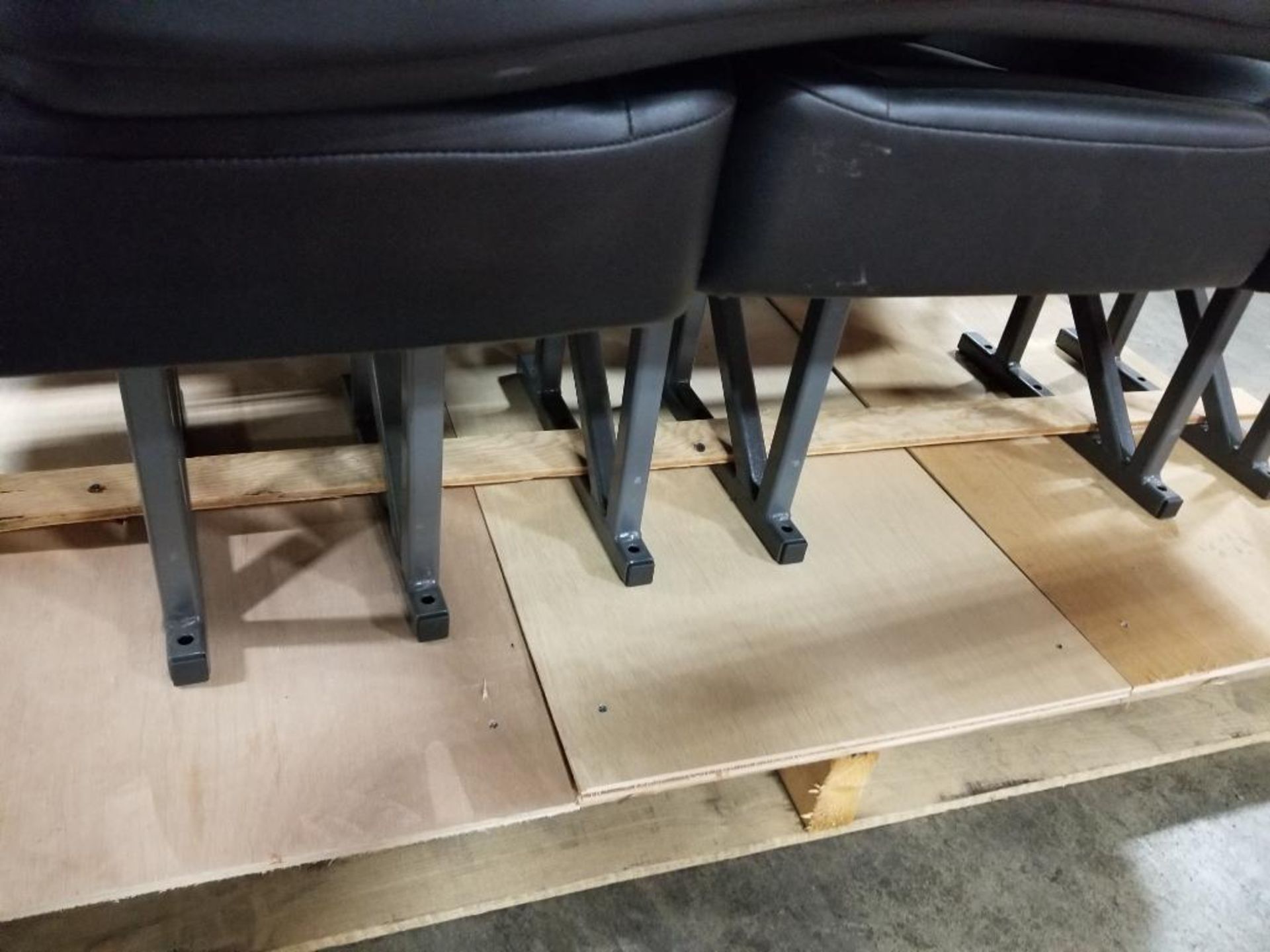 Qty 4 - Smart Floor Seating row seats. - Image 8 of 11