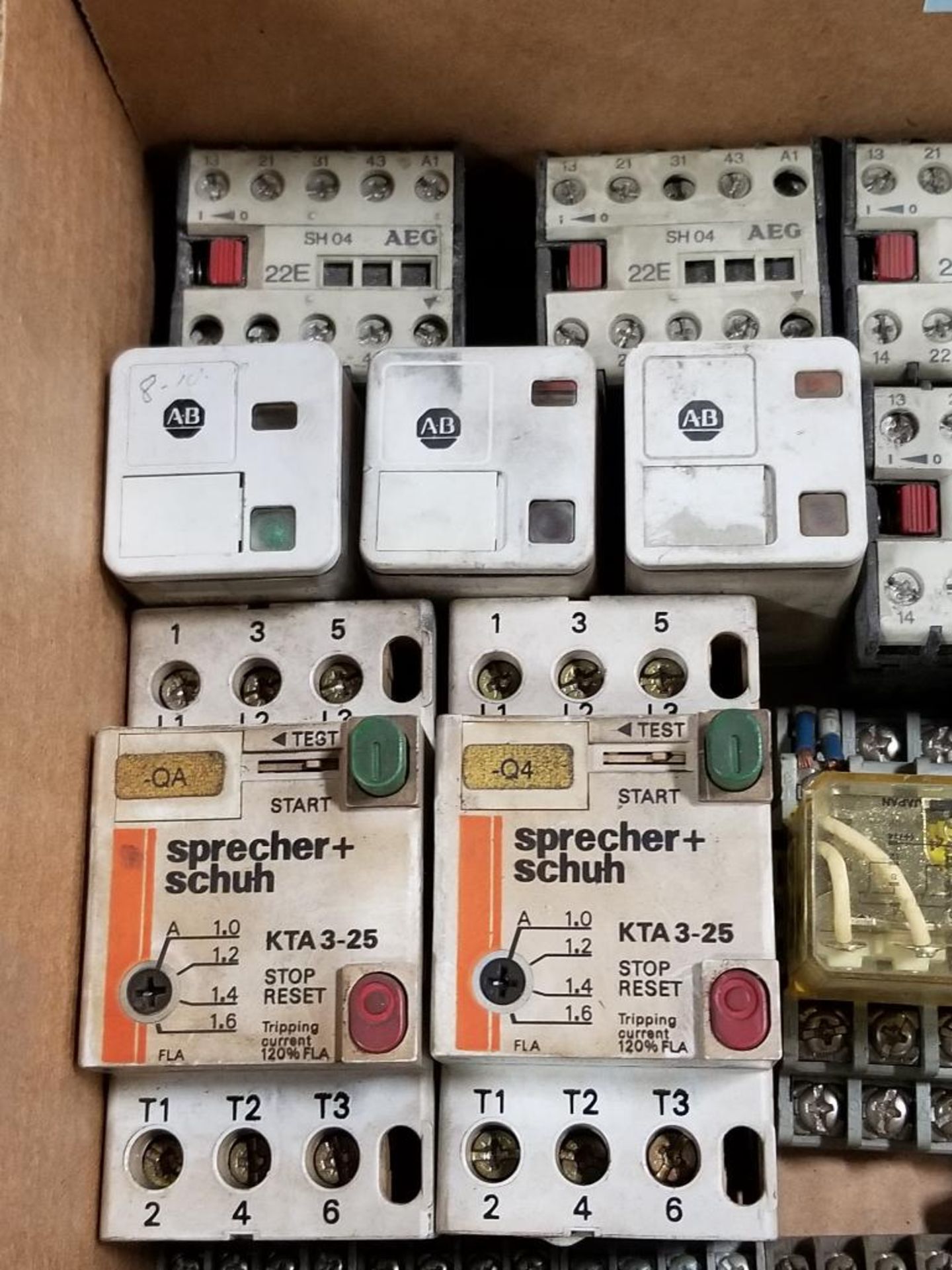 Qty 37 - Assorted electrical relay, contactor. Sprecher+Schuh, Allen Bradley. - Image 4 of 10