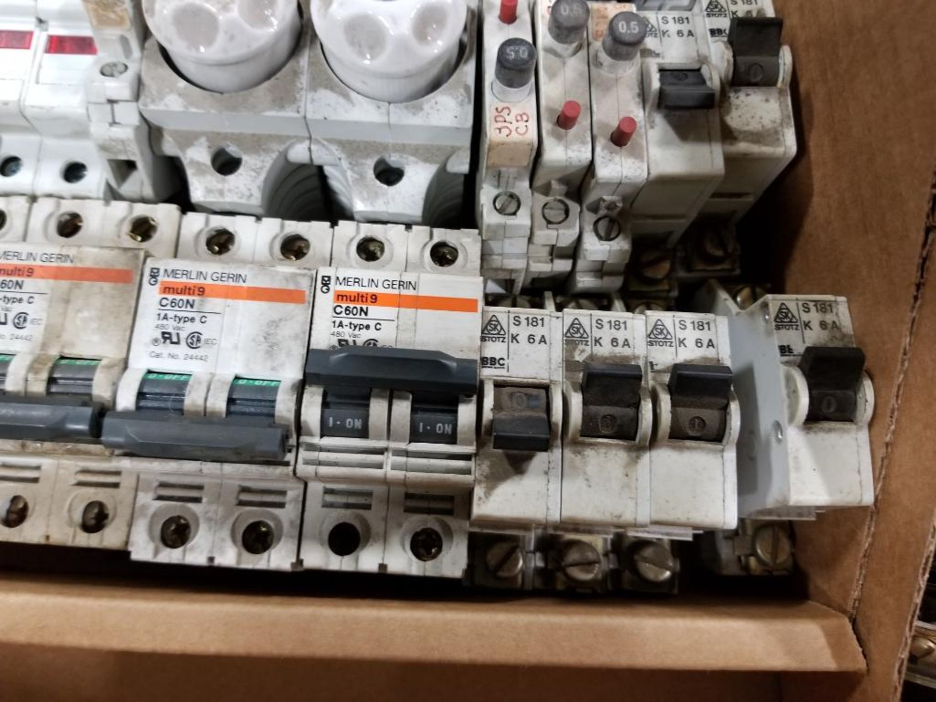 Assorted electrical relay, breaker, fuseholder. - Image 4 of 10