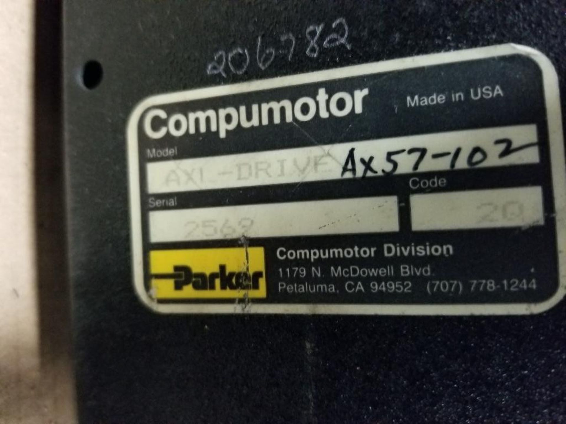 Qty 3 - Assorted Parker Compumotor AXL-Drive. - Image 7 of 7