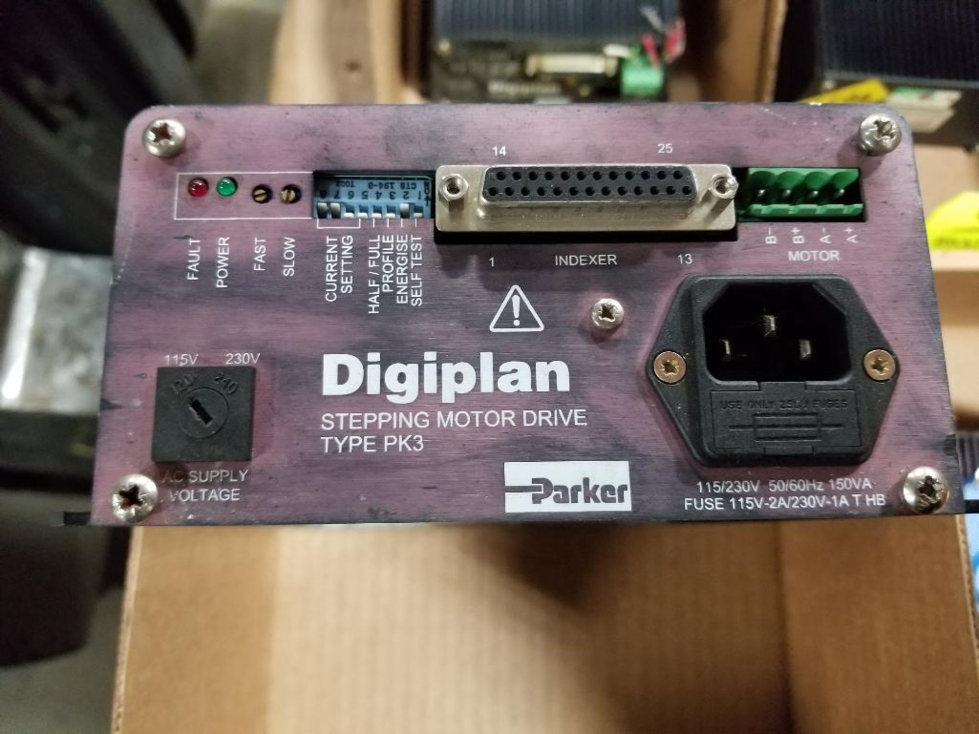 Parker Digiplan Stepping motor drive PK3/115V. - Image 2 of 3