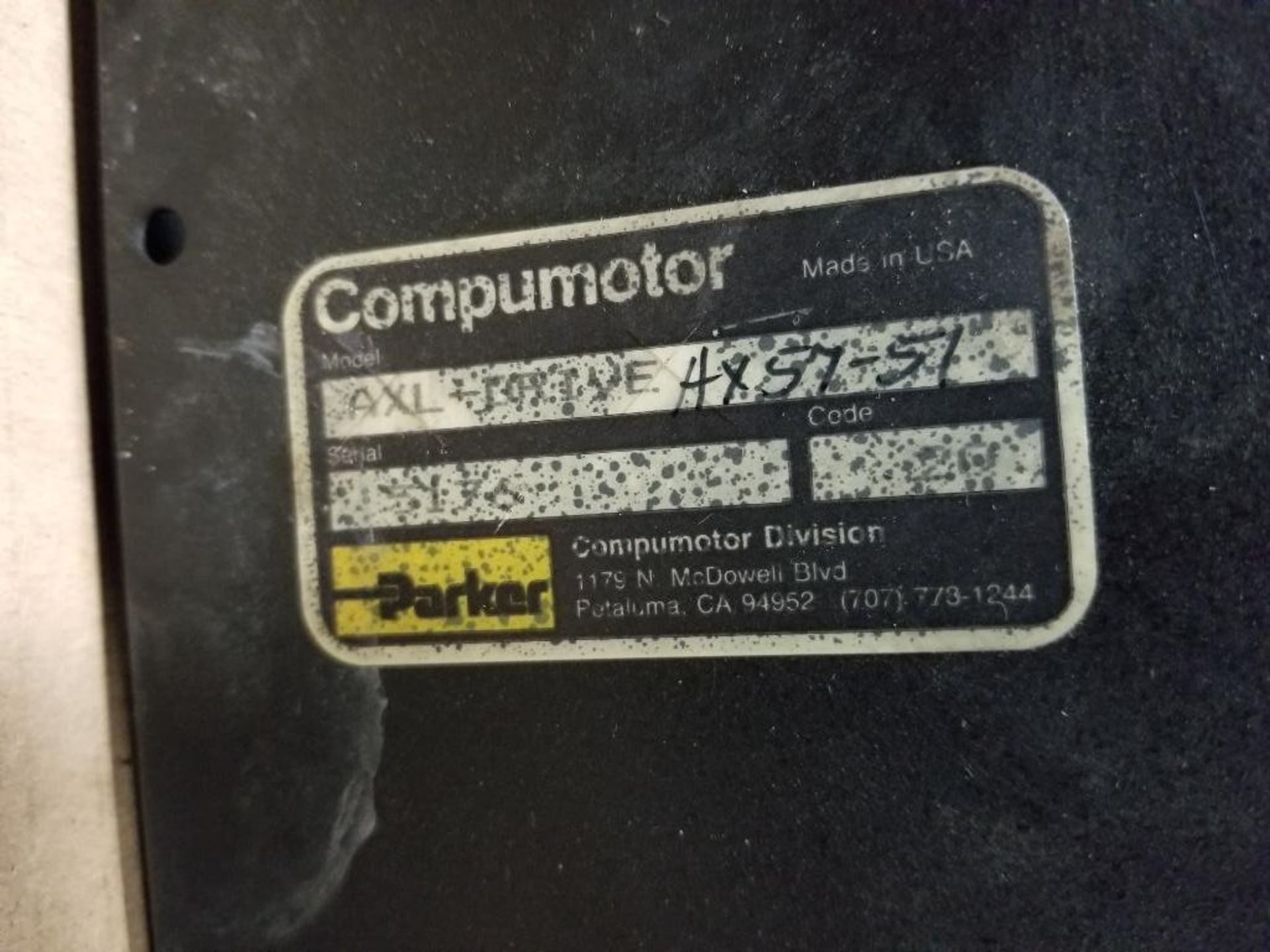 Qty 3 - Assorted Parker Compumotor AXL-Drive. - Image 6 of 8