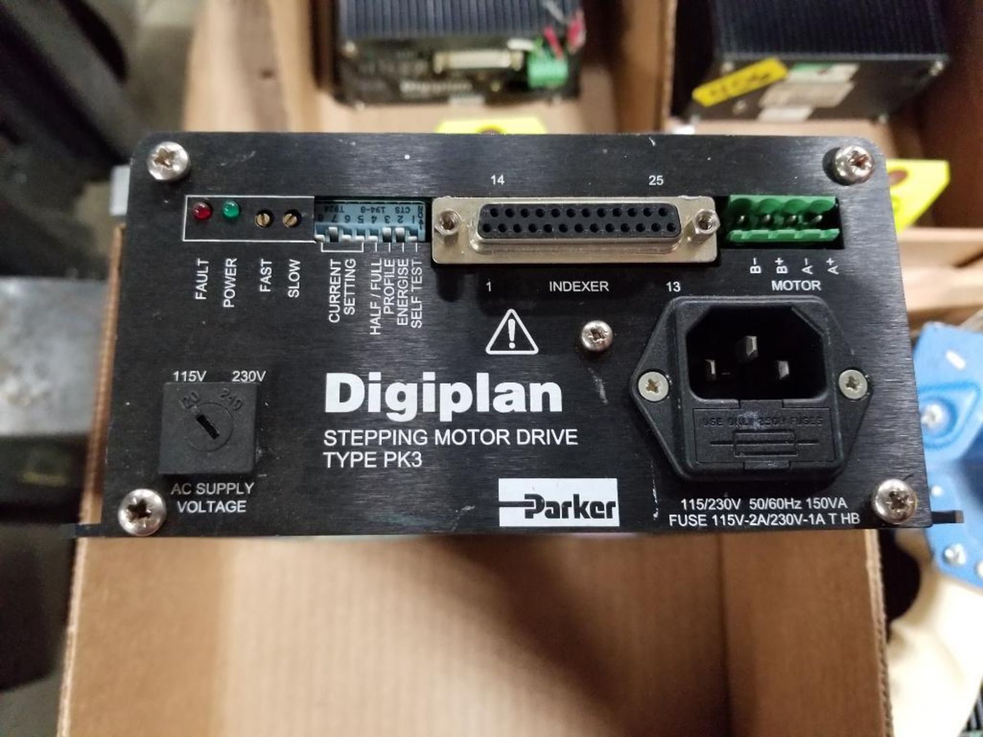 Parker Digiplan Stepping motor drive PK3/110V. - Image 2 of 4