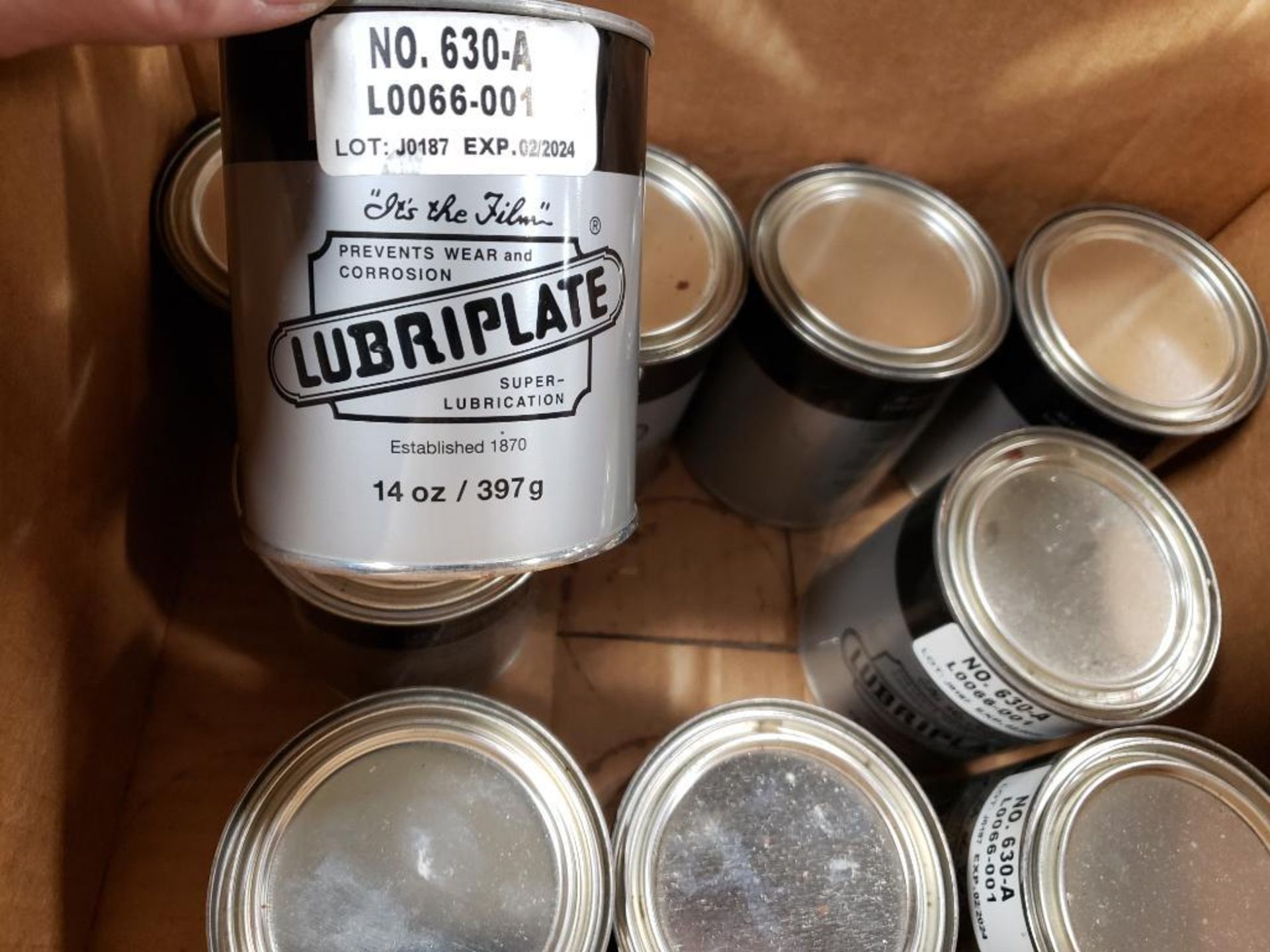 Qty 10 - Cans Lubriplate super lubricant. - Image 3 of 12