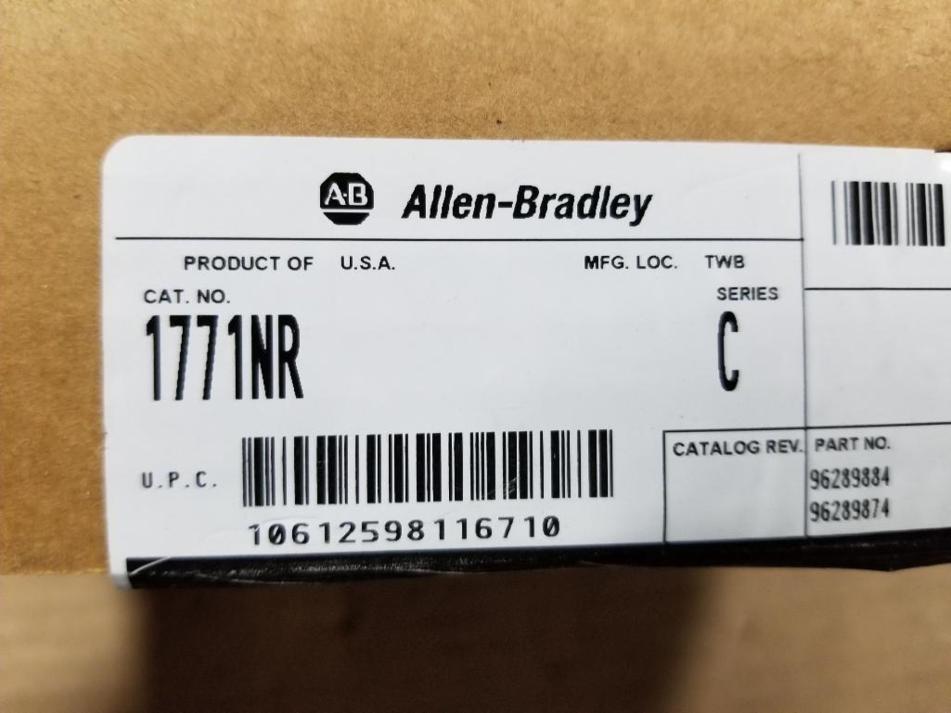 Allen Bradley high resolution module. Catalog number 1771-NR/C. - Image 2 of 6