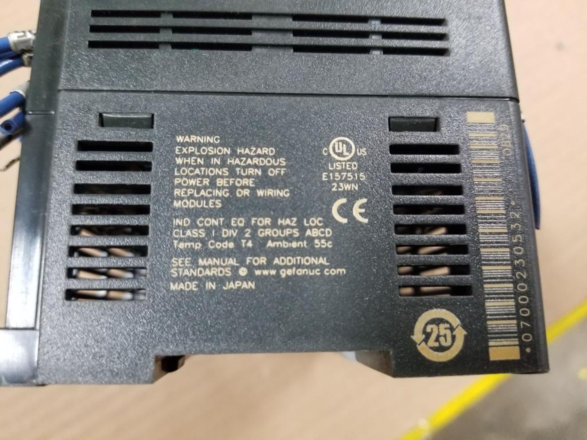 GE Fanuc VersaMax micro controller. Part number IC200UDD064-AF. - Image 5 of 5