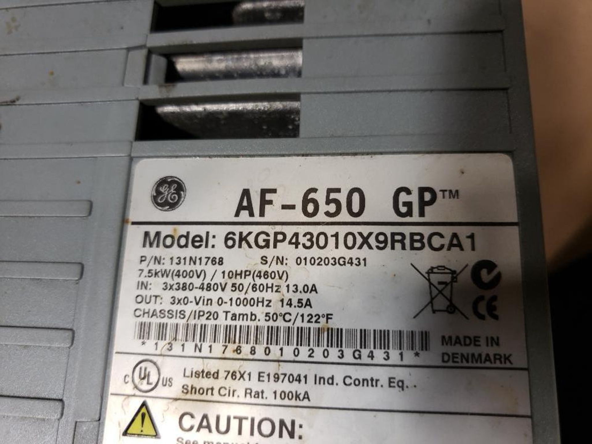 GE AF-650 GP drive. 6KGP43010X9RBCA1. - Image 7 of 7