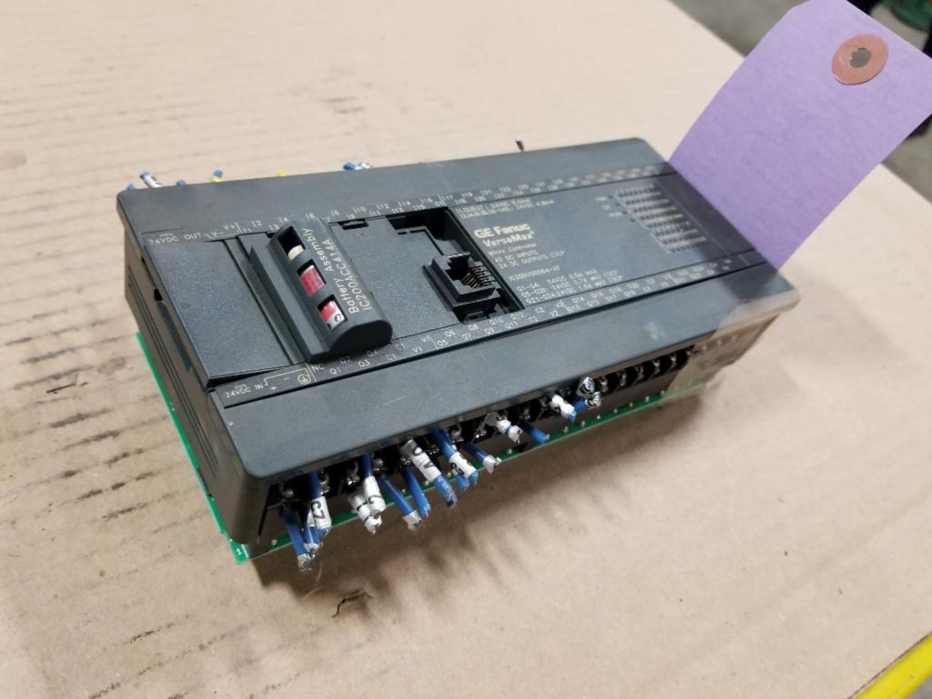 GE Fanuc VersaMax micro controller. Part number IC200UDD064-AF. - Image 4 of 5