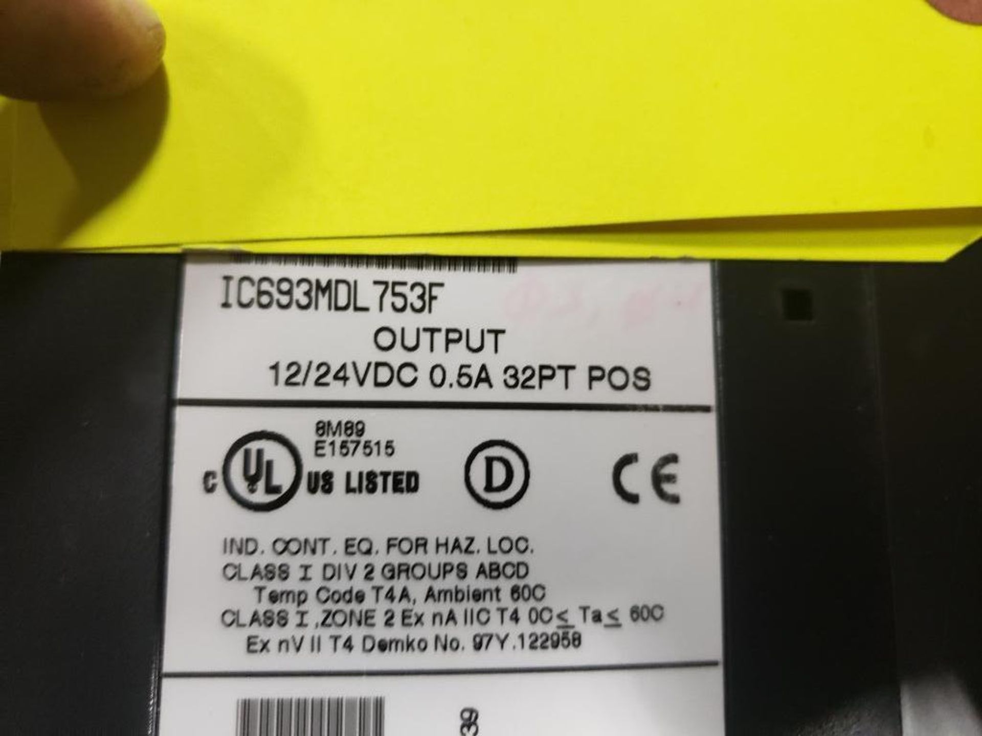 Qty 3 - Assorted GE Fanuc output module. - Image 7 of 8