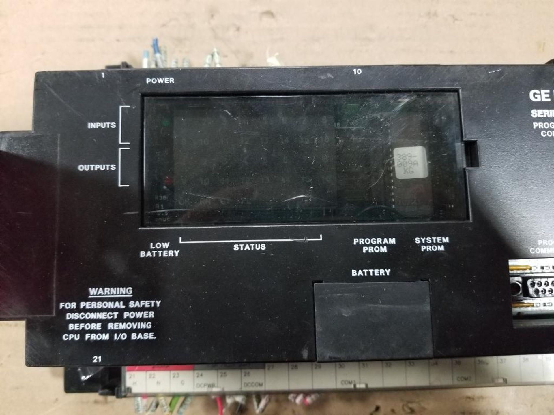GE Fanuc Series 90-20 programmable controller. - Image 4 of 8