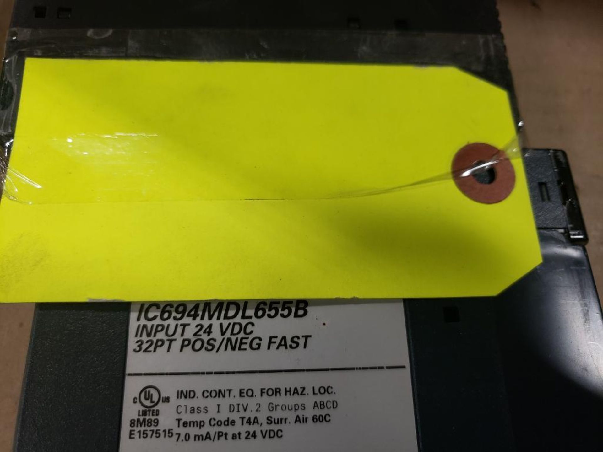 Qty 4 - GE Fanuc IC694MDL655B Input 24VDC 32PT POS/NEG FAST module. - Image 7 of 7