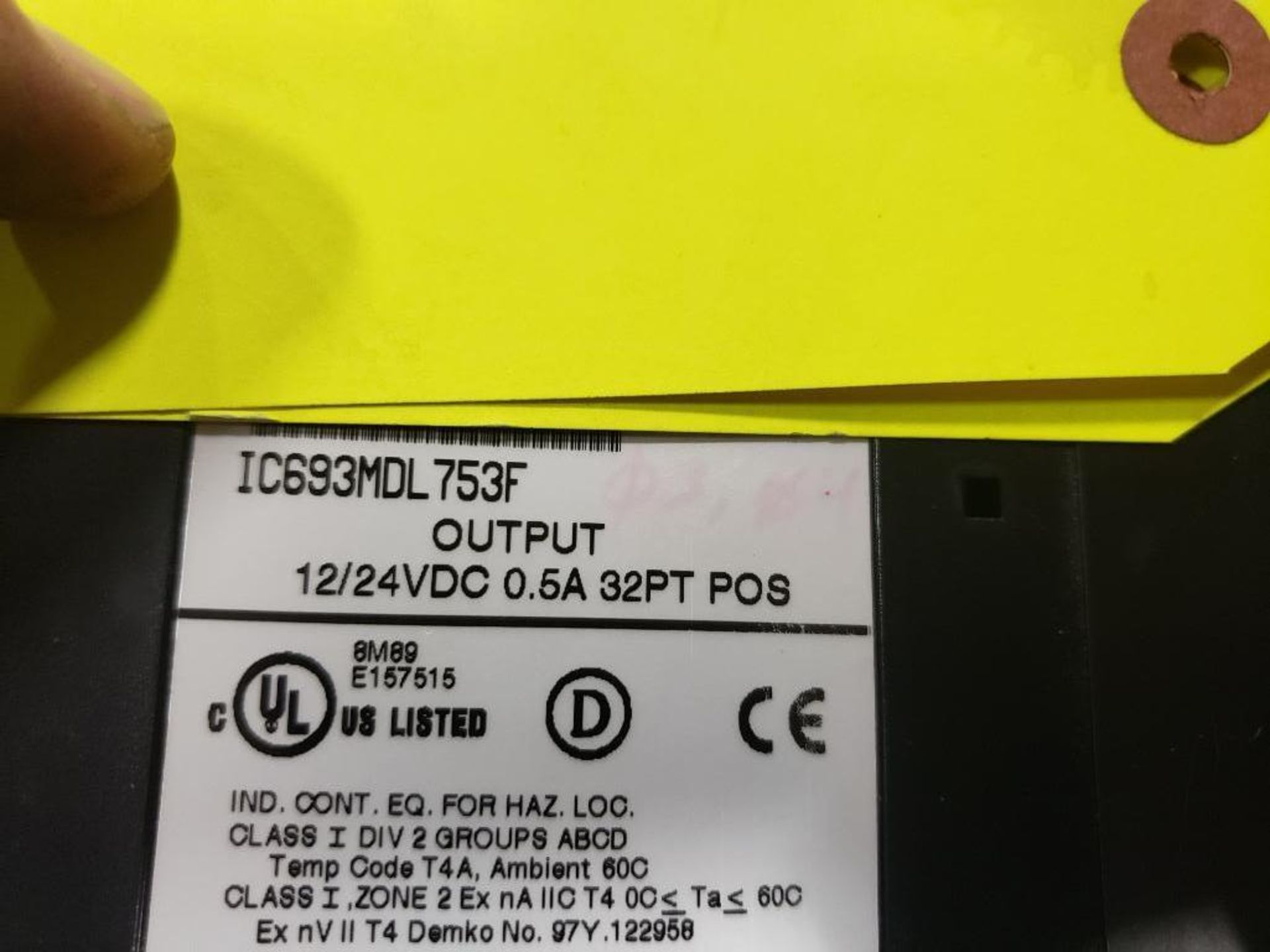 Qty 3 - Assorted GE Fanuc output module. - Image 8 of 8