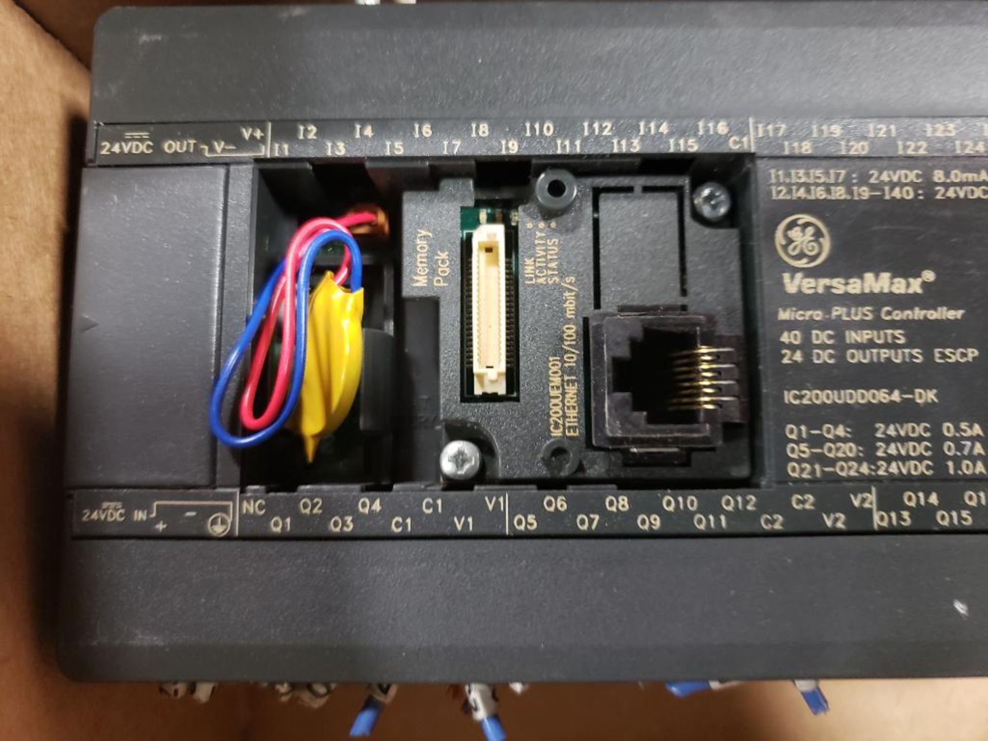 GE Fanuc VersaMax micro controller. IC200UDD064-AF. - Image 2 of 4