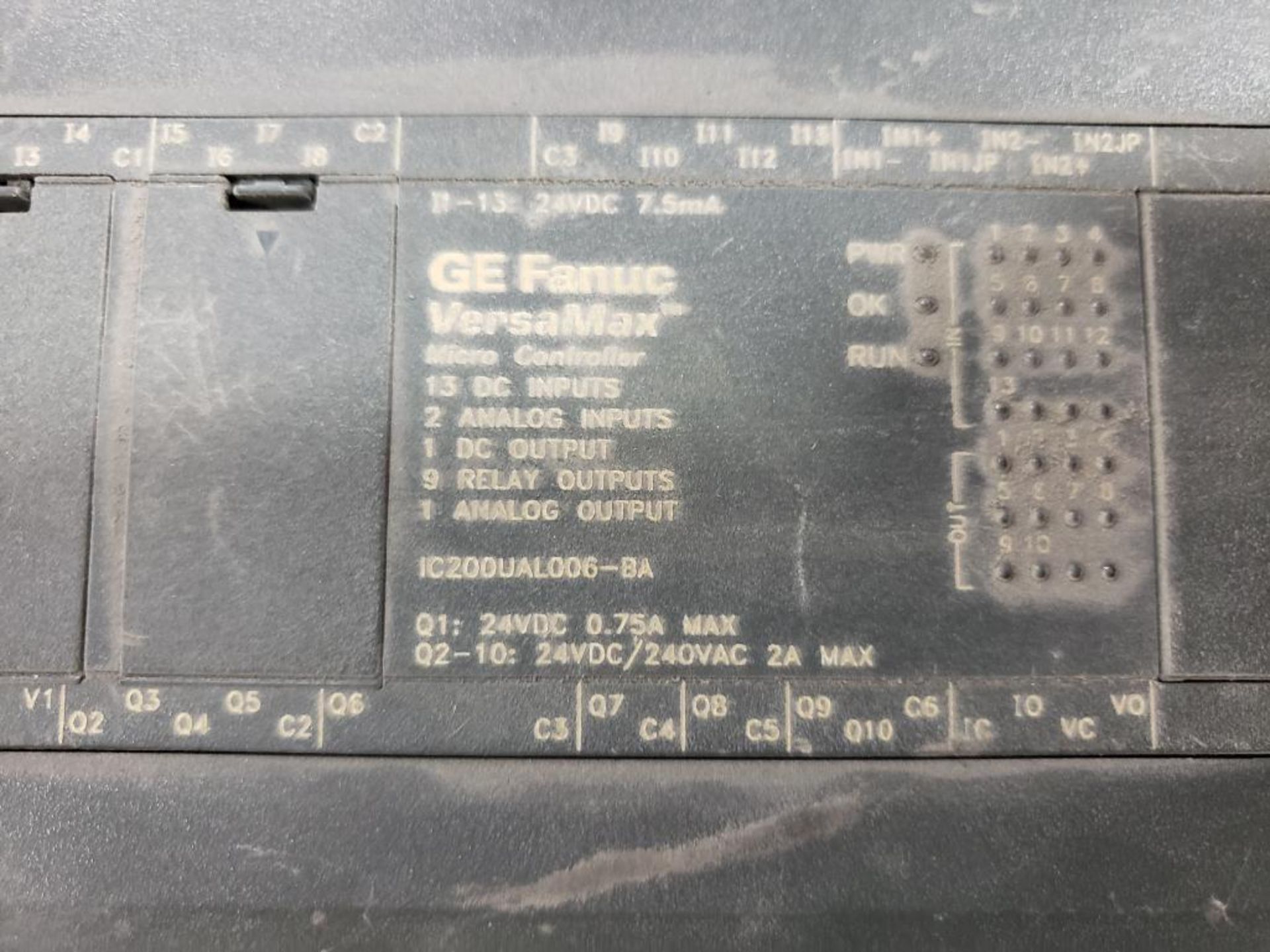 GE Fanuc VersaMax micro controller. IC200UAL006-BA. - Image 3 of 5