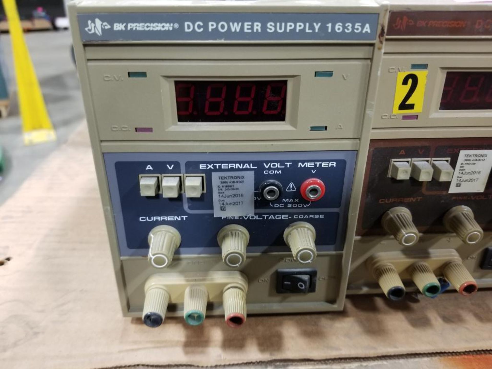 Qty 3 - BK Precision DC power supply 1635A. - Image 3 of 14