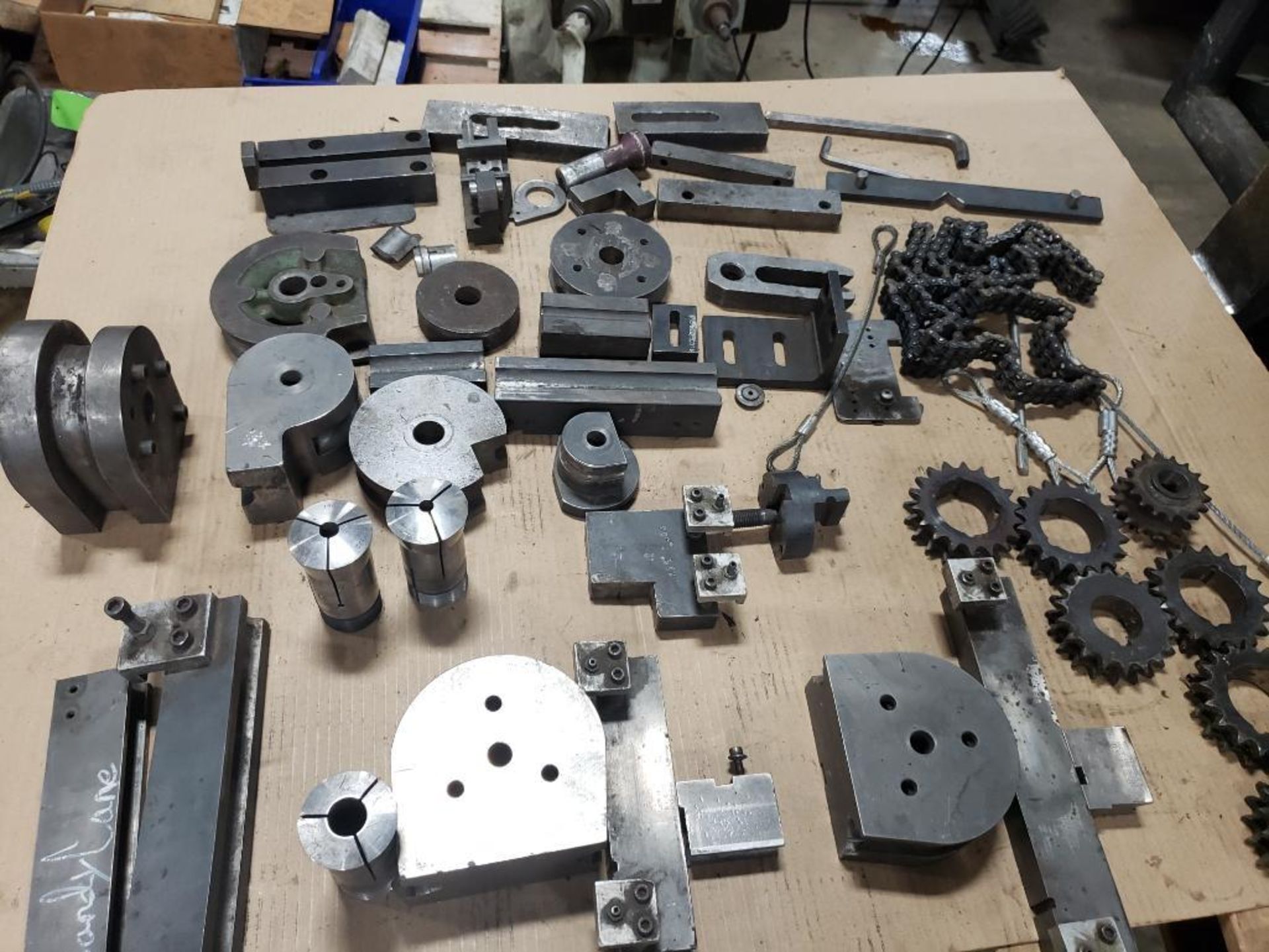 3-axis pines CNC bender. Includes assorted dies as pictured. for square and round tube. - Image 90 of 90