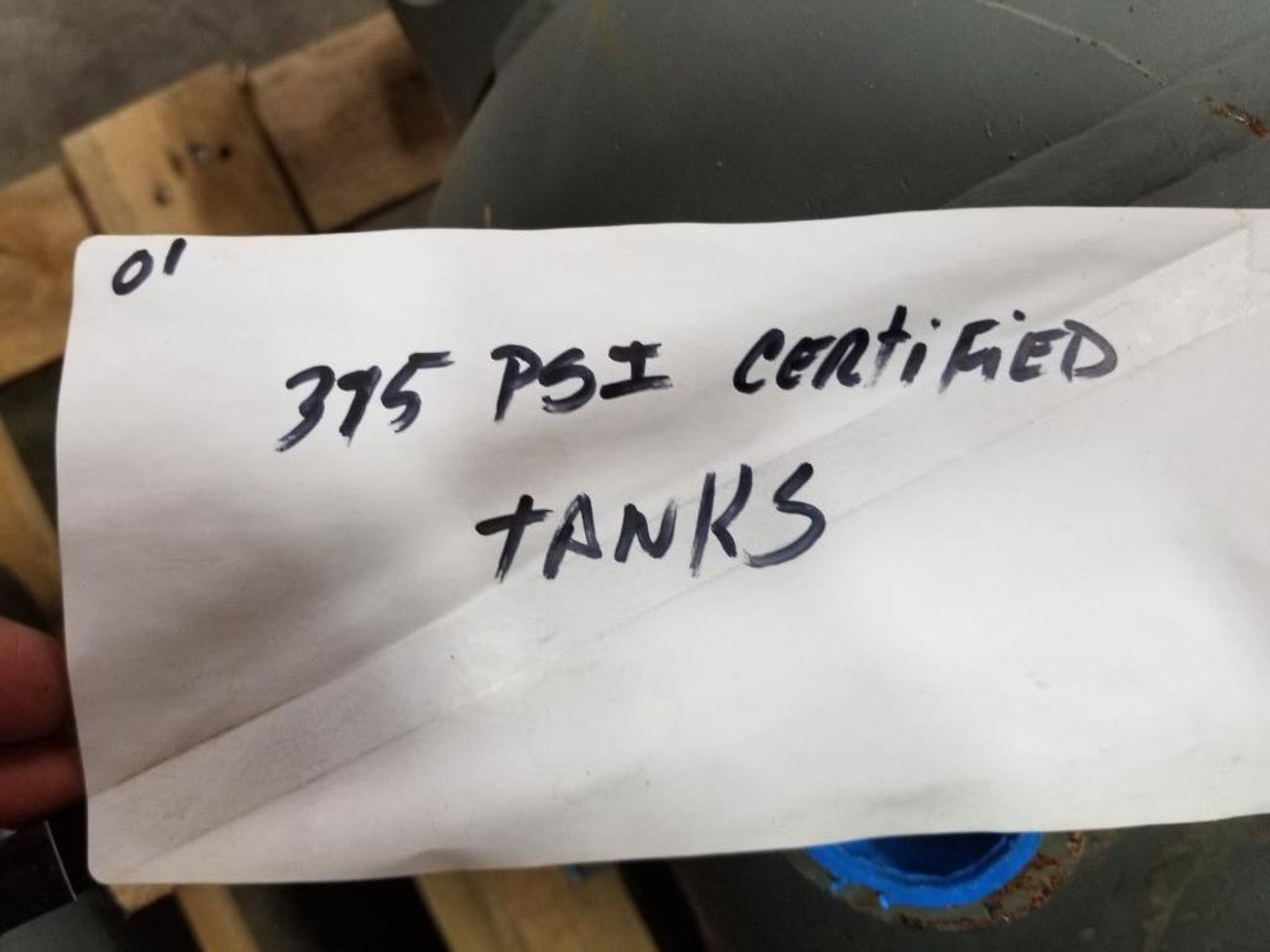 Qty 2 - LaGrange Products INC. 1444-4993 375 PSI certified tanks. - Image 12 of 12