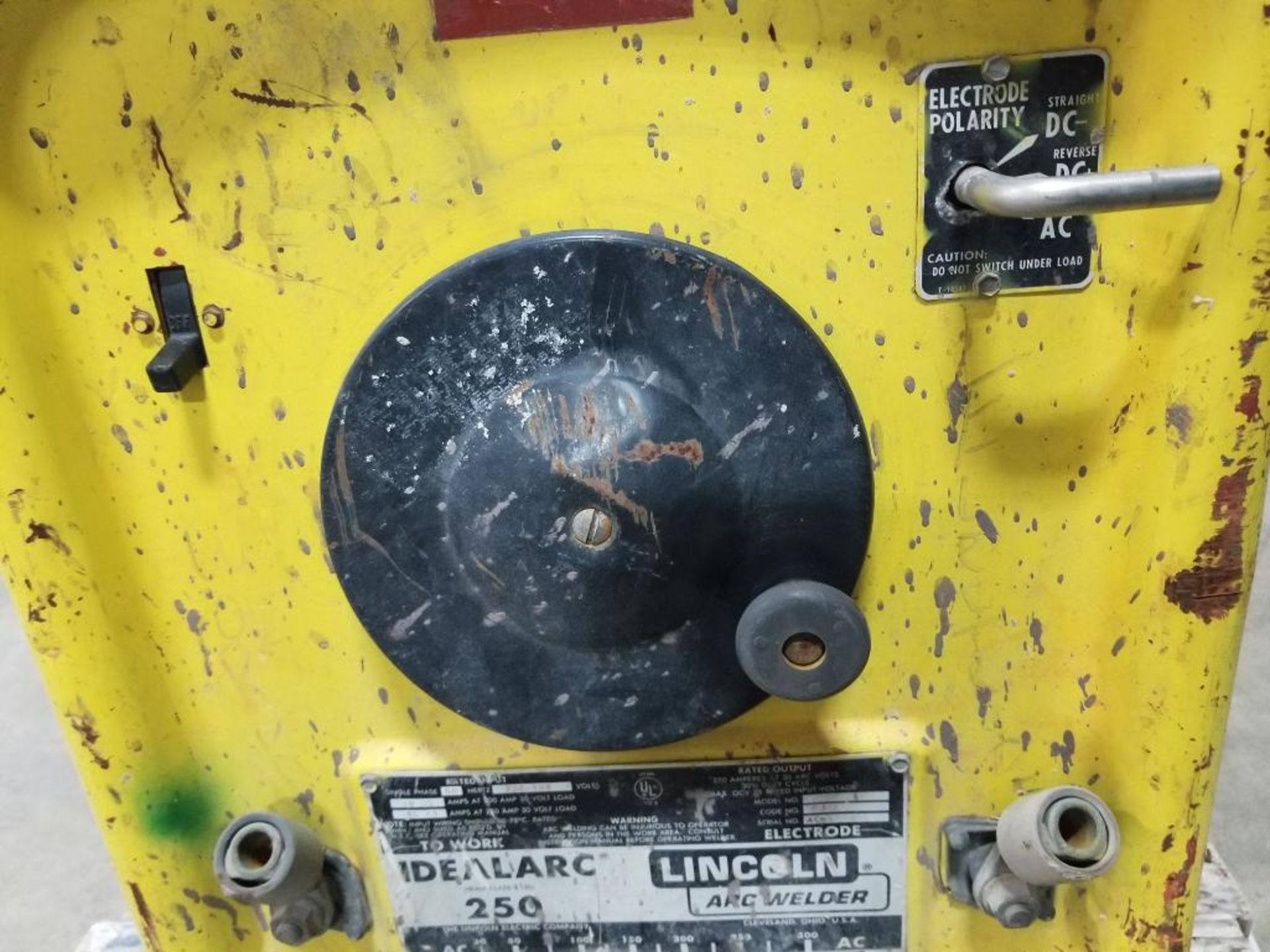 Lincoln arc welder IDEALARC 250. Single phase, 230-460V. - Image 2 of 11