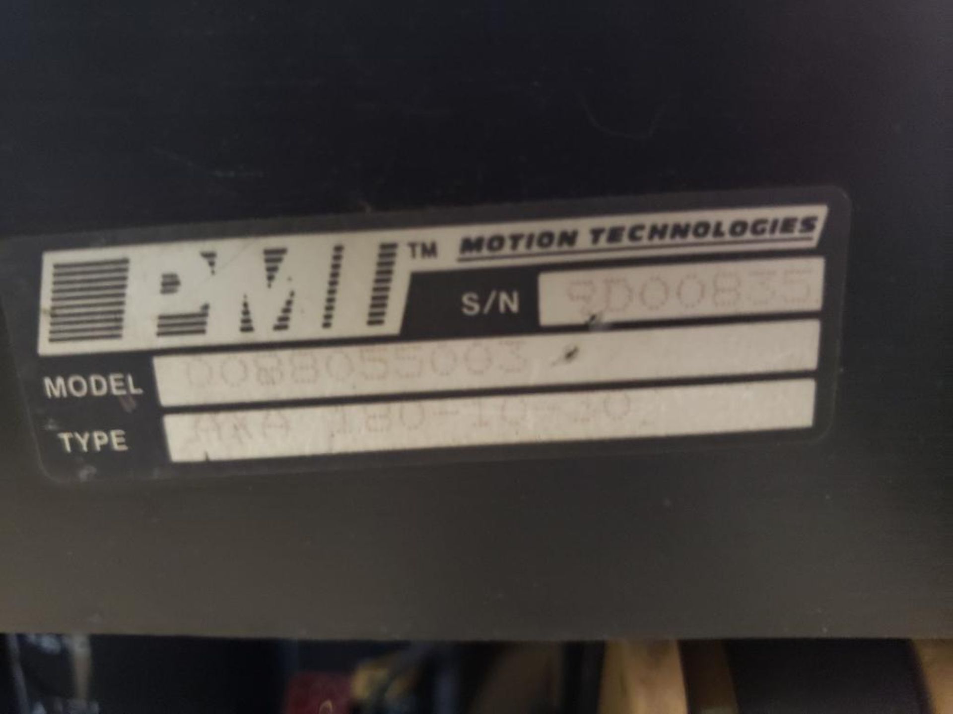 PMI Motion Technologies servo amplifier. 0088055003 TYPE: AXA 180-10-30. - Image 3 of 3