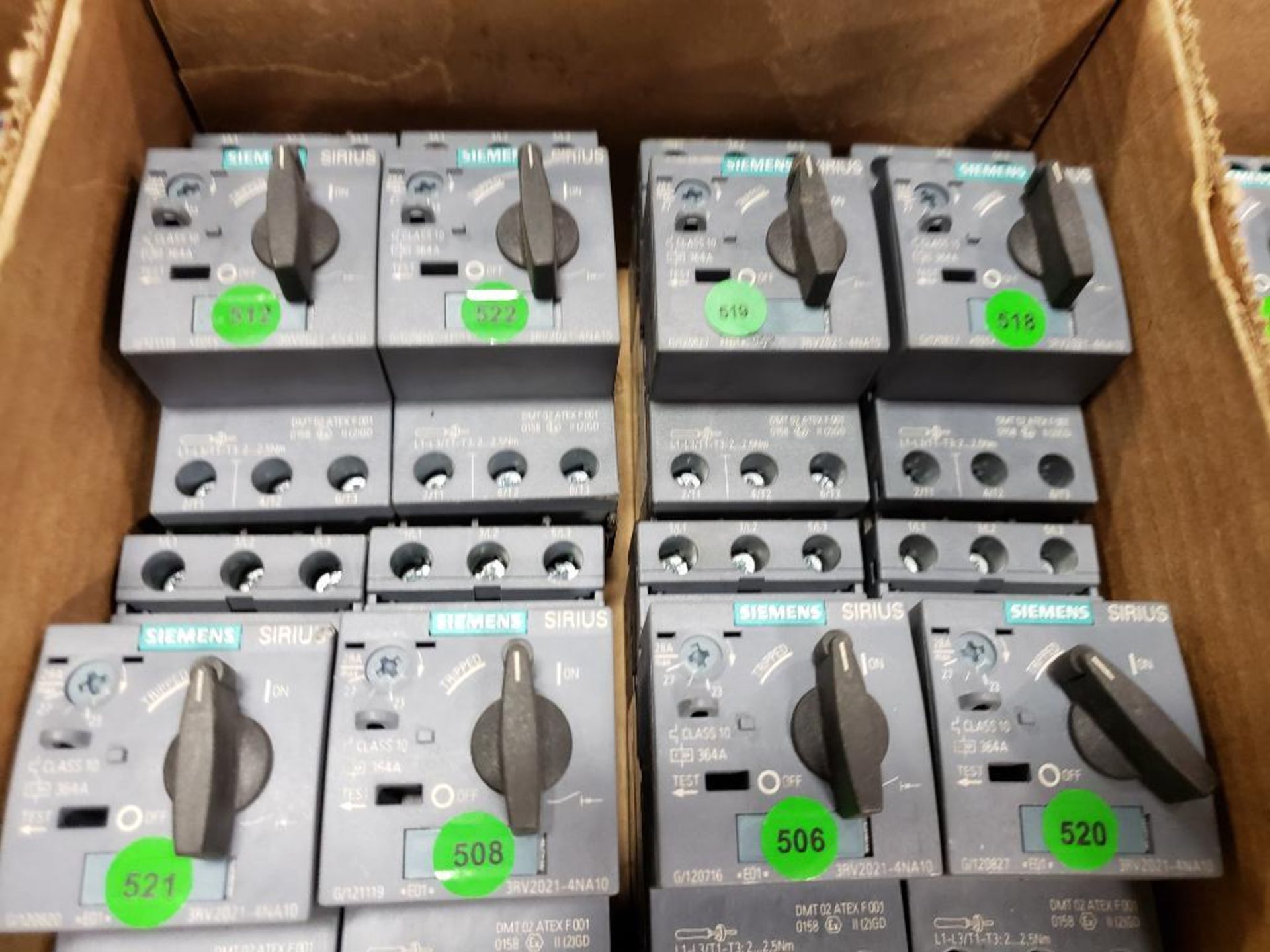 Qty 9 - Assorted Siemens Sirius motor starter, contactor. - Image 2 of 4