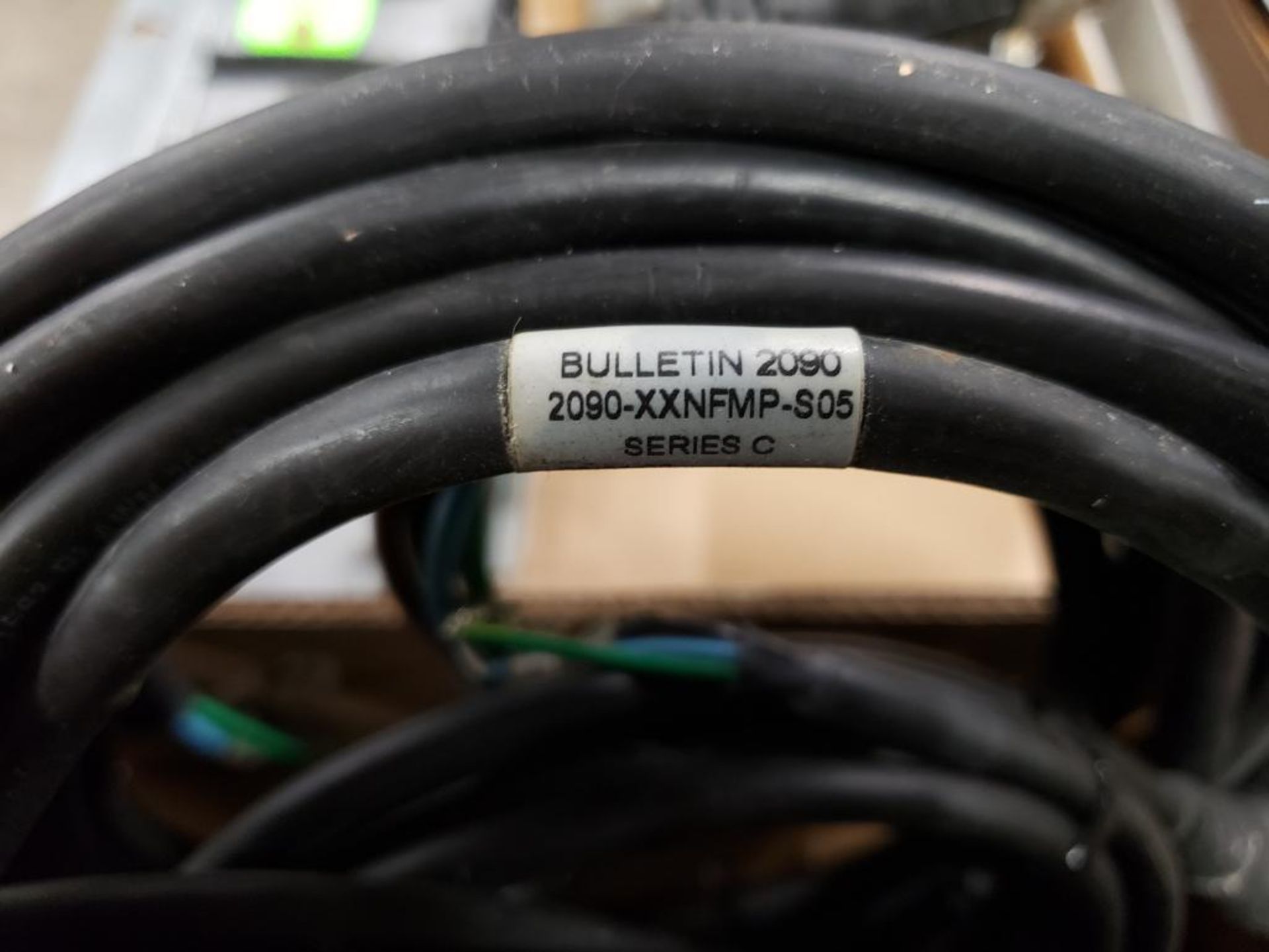 Qty 8 - Assorted lengths of Allen Bradley 2090-XXNFMP-S05 connection cords. - Image 3 of 3