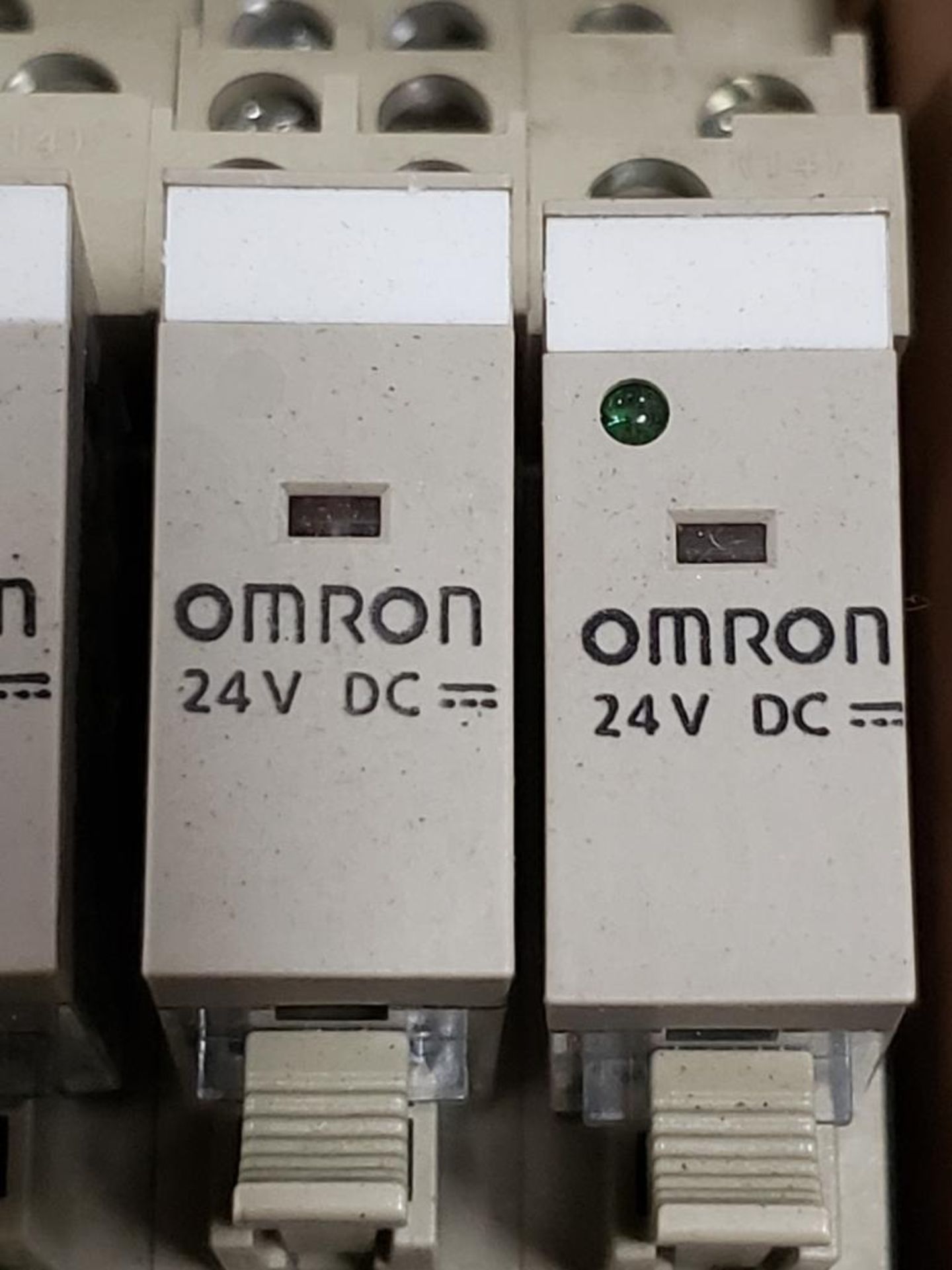 Large Qty of electrical relay and holders. Omron. - Image 4 of 4