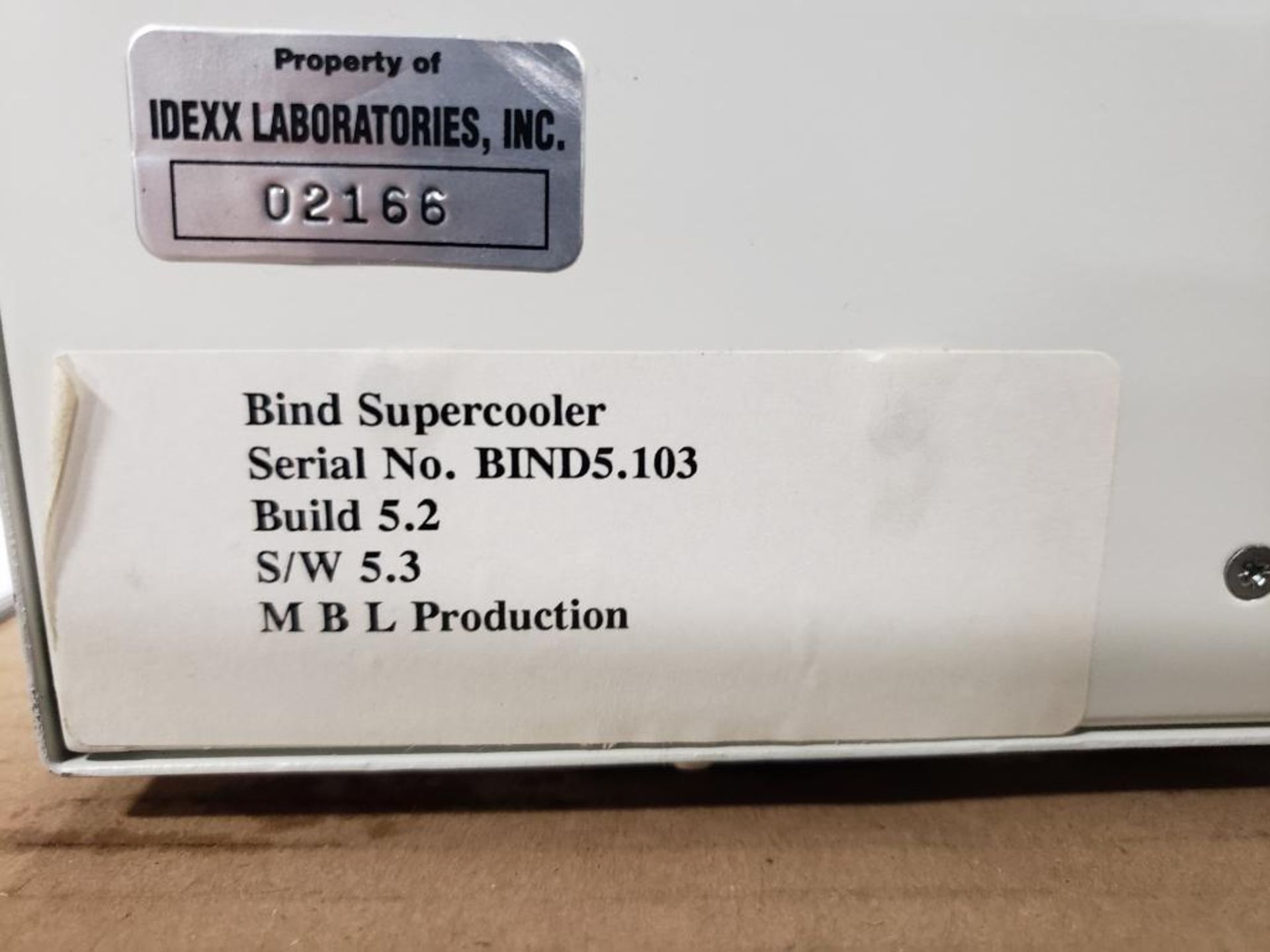 IDEXX Bind Supercooler BIND5.103. - Image 7 of 8