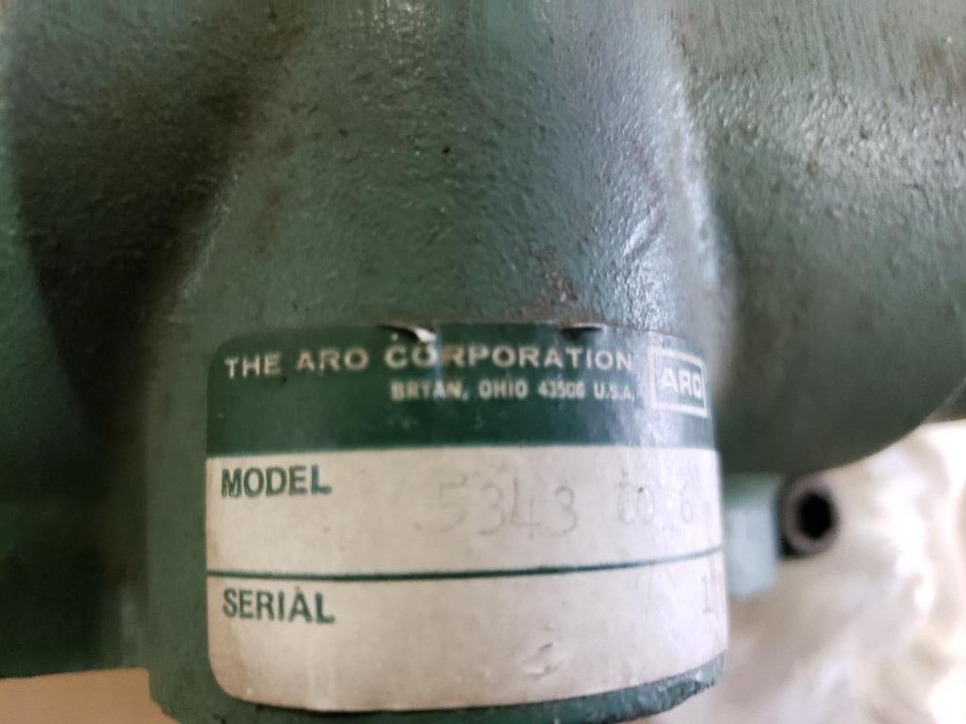 The ARO Company 5343-60-6 hydraulic valve. - Image 6 of 8