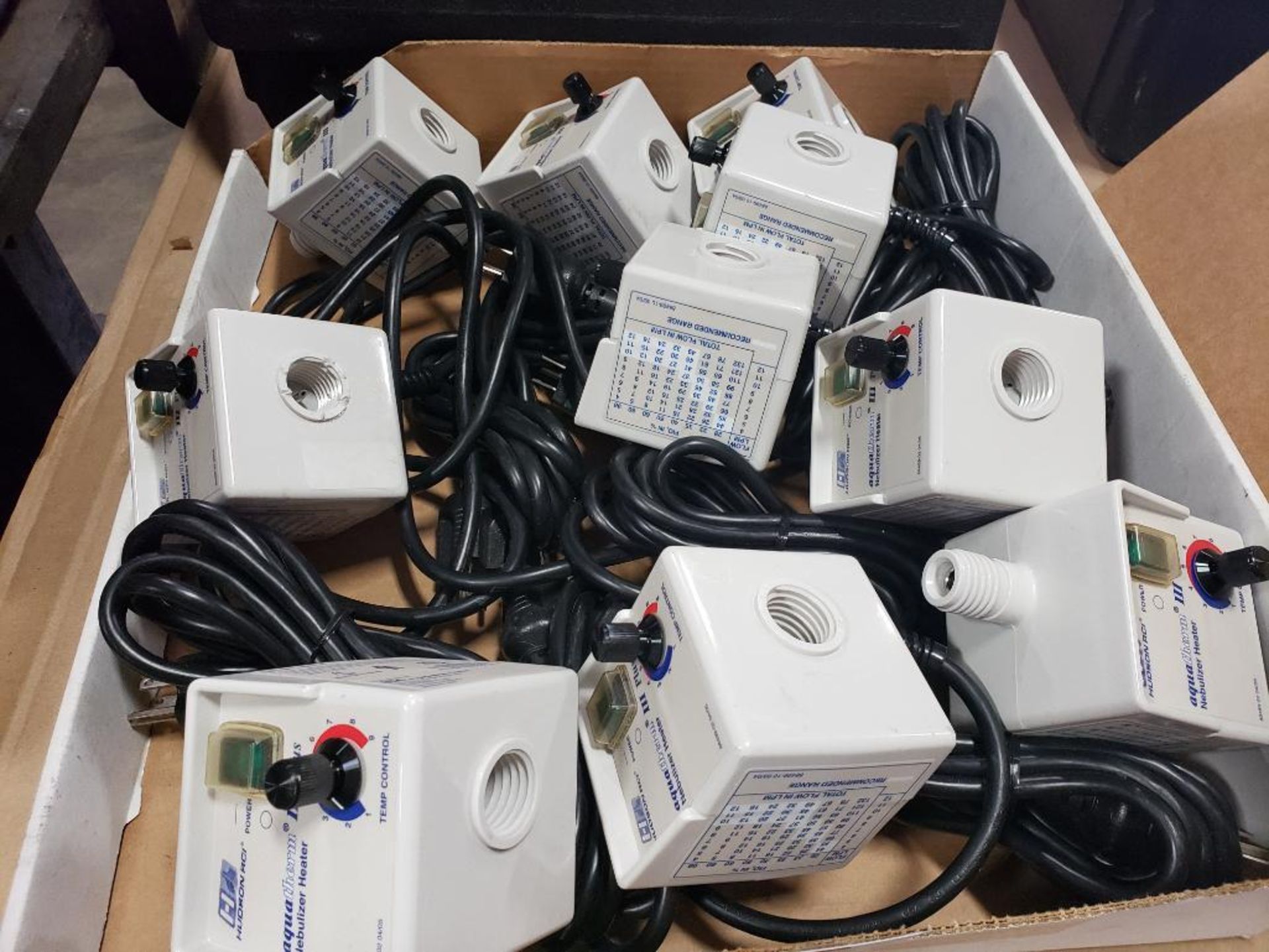 Qty 10 - Hudson RCI 050-14 aquatherm III Plus nebulizer heaters.