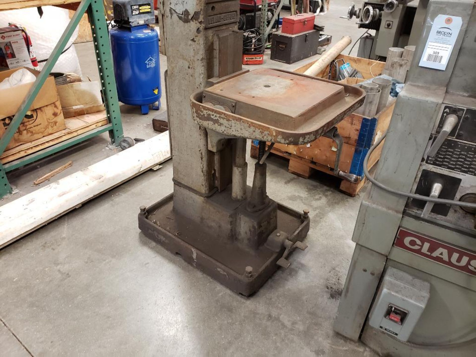 Leyland Gifford drill press. 3 phase 440v. - Image 2 of 11