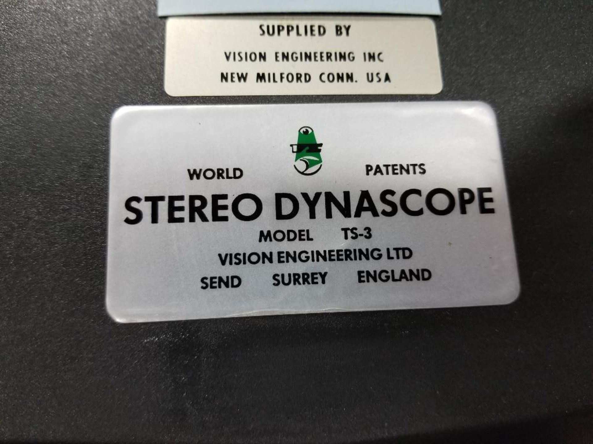 Stereo Dynascope model: TS-3 inspection machine. - Image 3 of 17