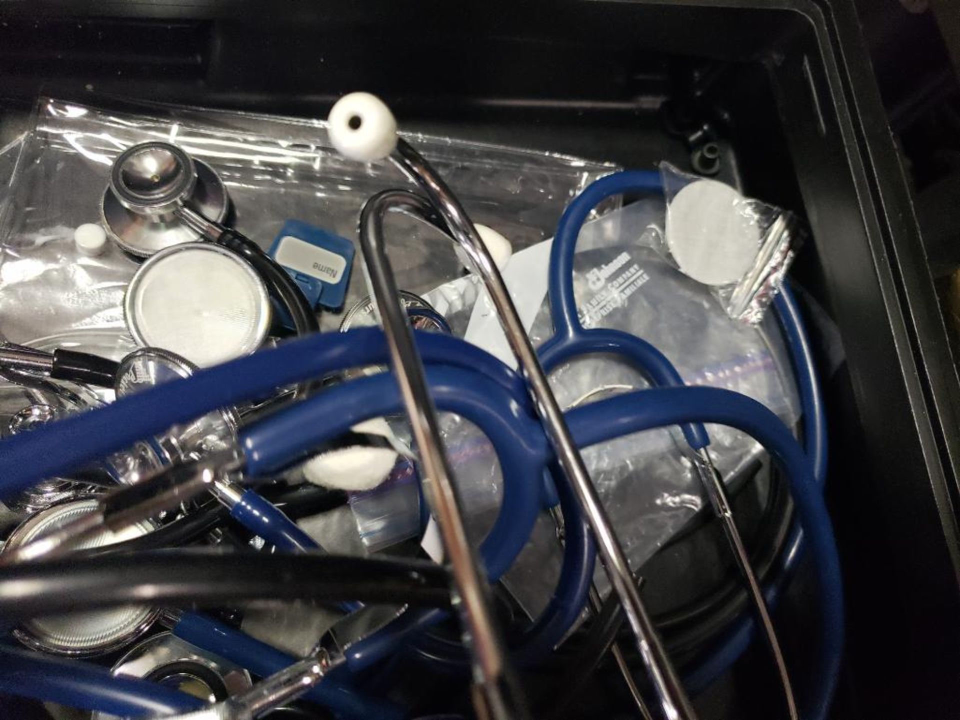 Assorted medical stethoscope with plastic case. - Image 4 of 6