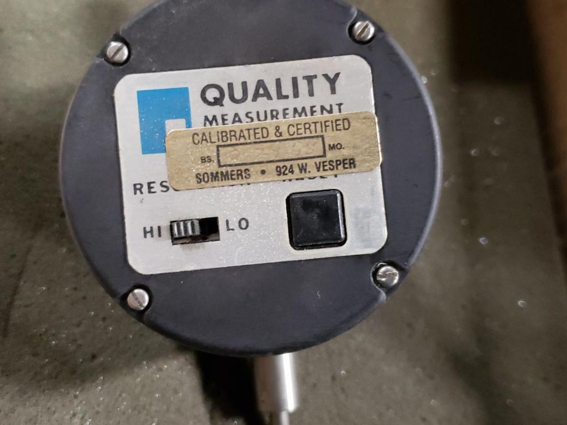 Qty 2 - Quality Measurement Systems, INC. depth gauge - Image 6 of 9