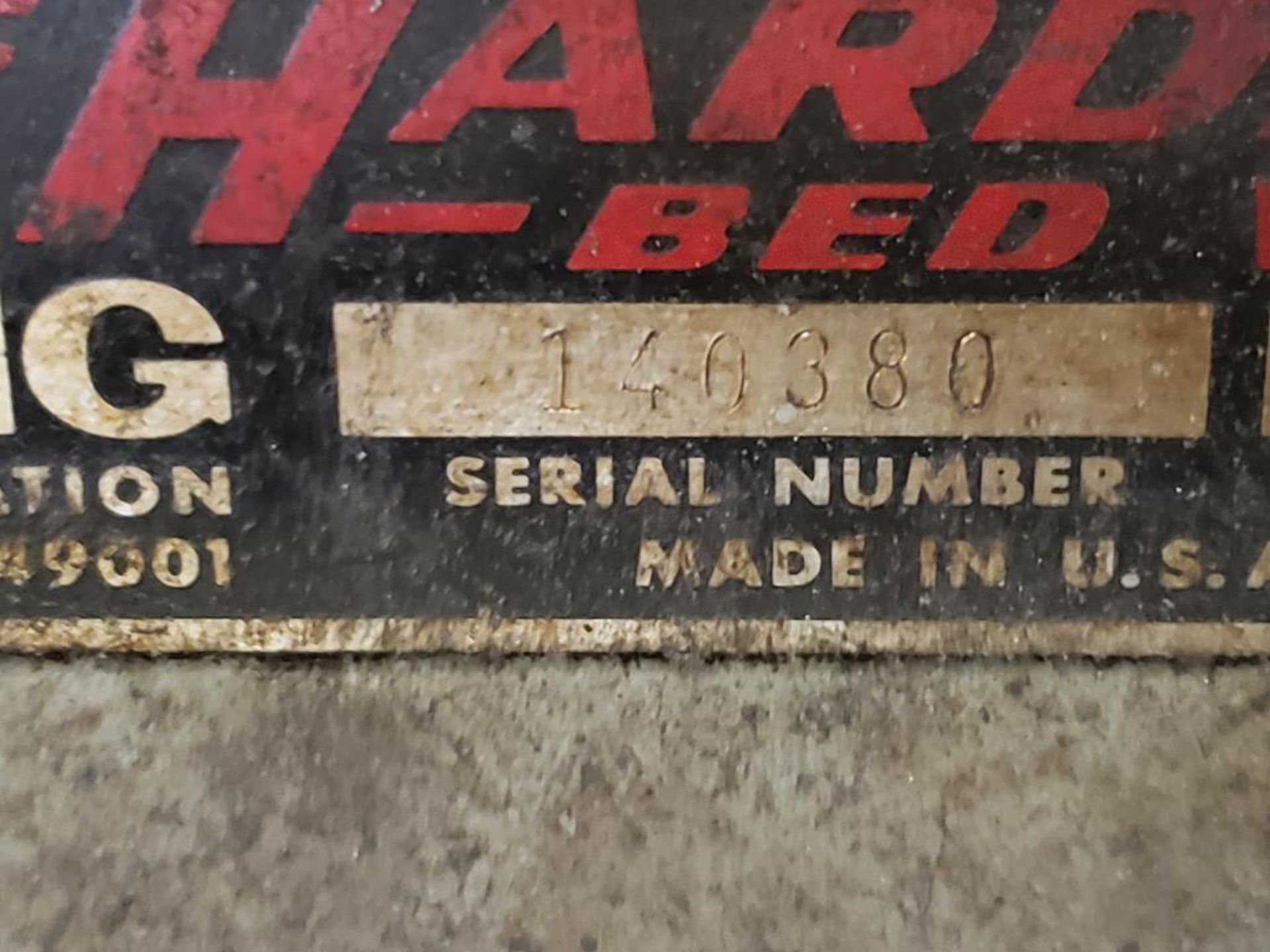 14" Clausing lathe. Model 1402. Serial number 140380. - Image 11 of 19