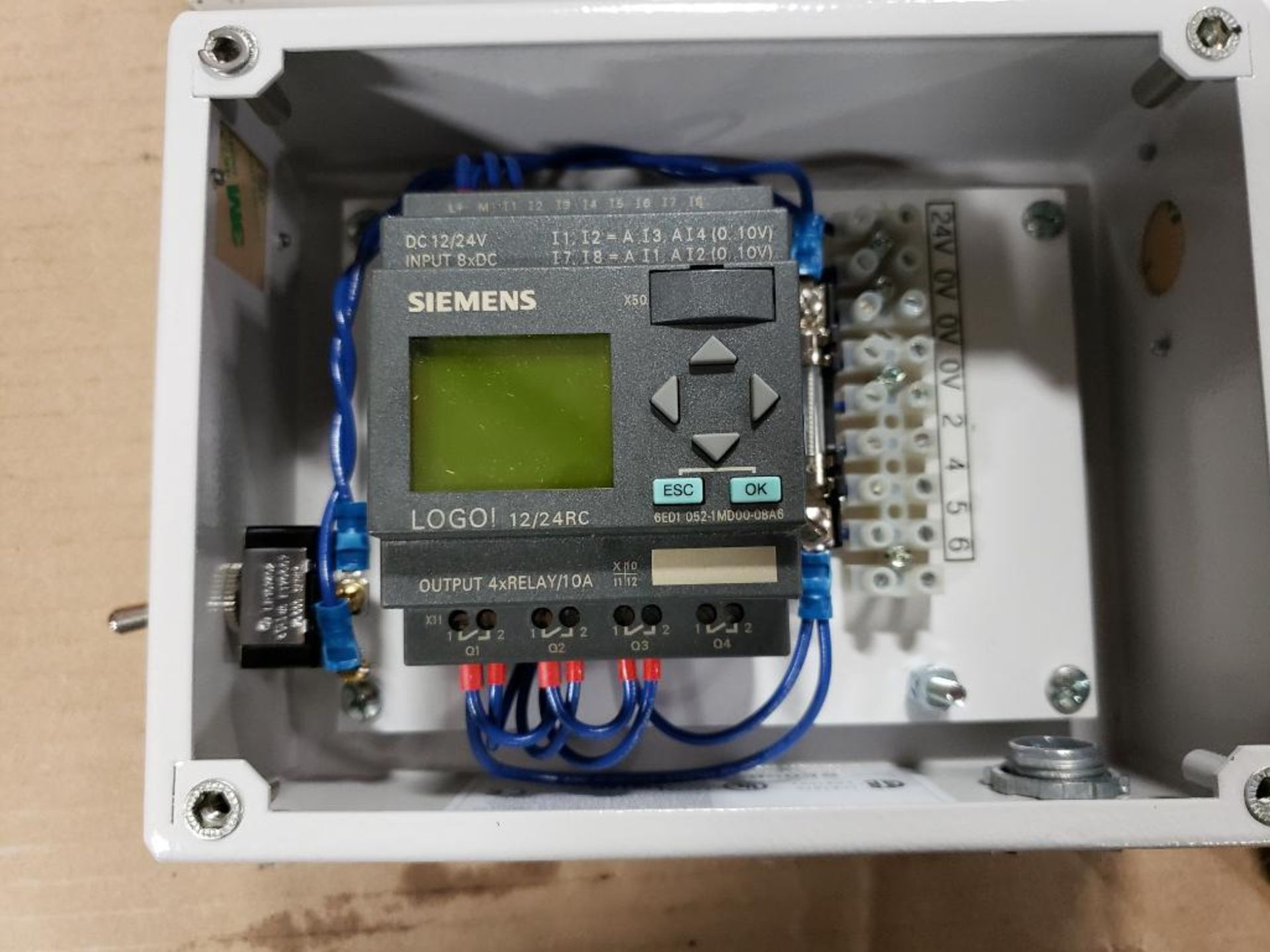 Wittmann 24VDC OVR controller. Siemens 8ED1 052-1MD00-0BA6. - Image 5 of 6