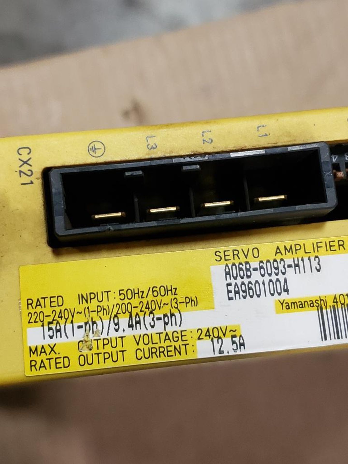 GE Fanuc A06B-6093-H113 Servo Amplifier. - Image 6 of 10