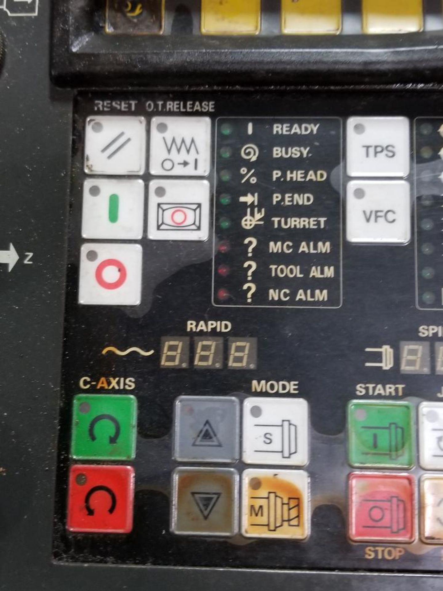 Mitsubishi YZ23A-3 Operation Board. Mazatrol CAM T-3 - Image 8 of 19