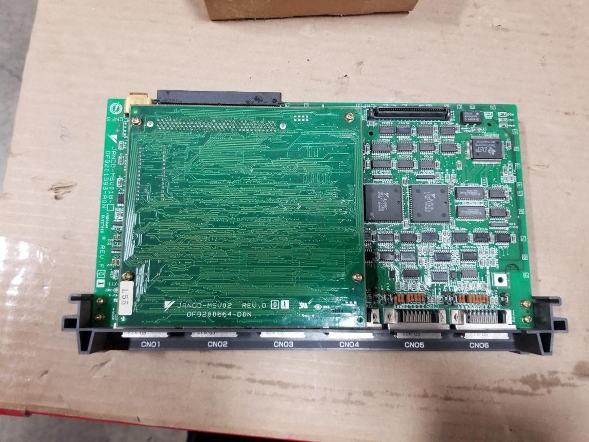 Qty 2 - Yaskawa JANCD-MSV01B CNC PC board. MSV018. - Image 5 of 10