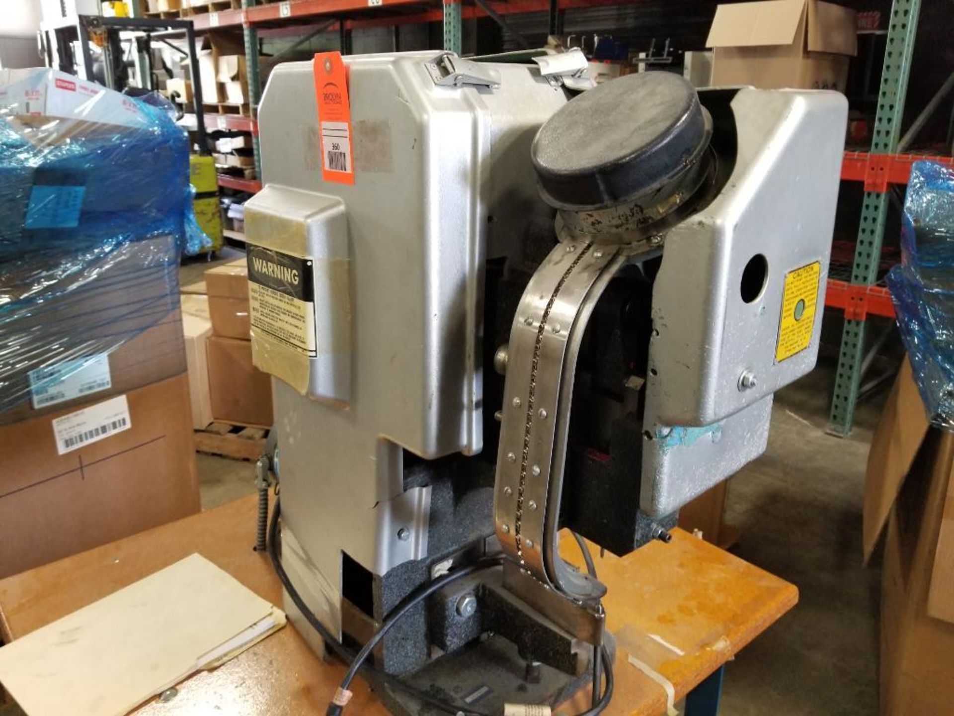 Siska Model-83 Eyeleting machine. 1PH 115/230V. - Image 16 of 17