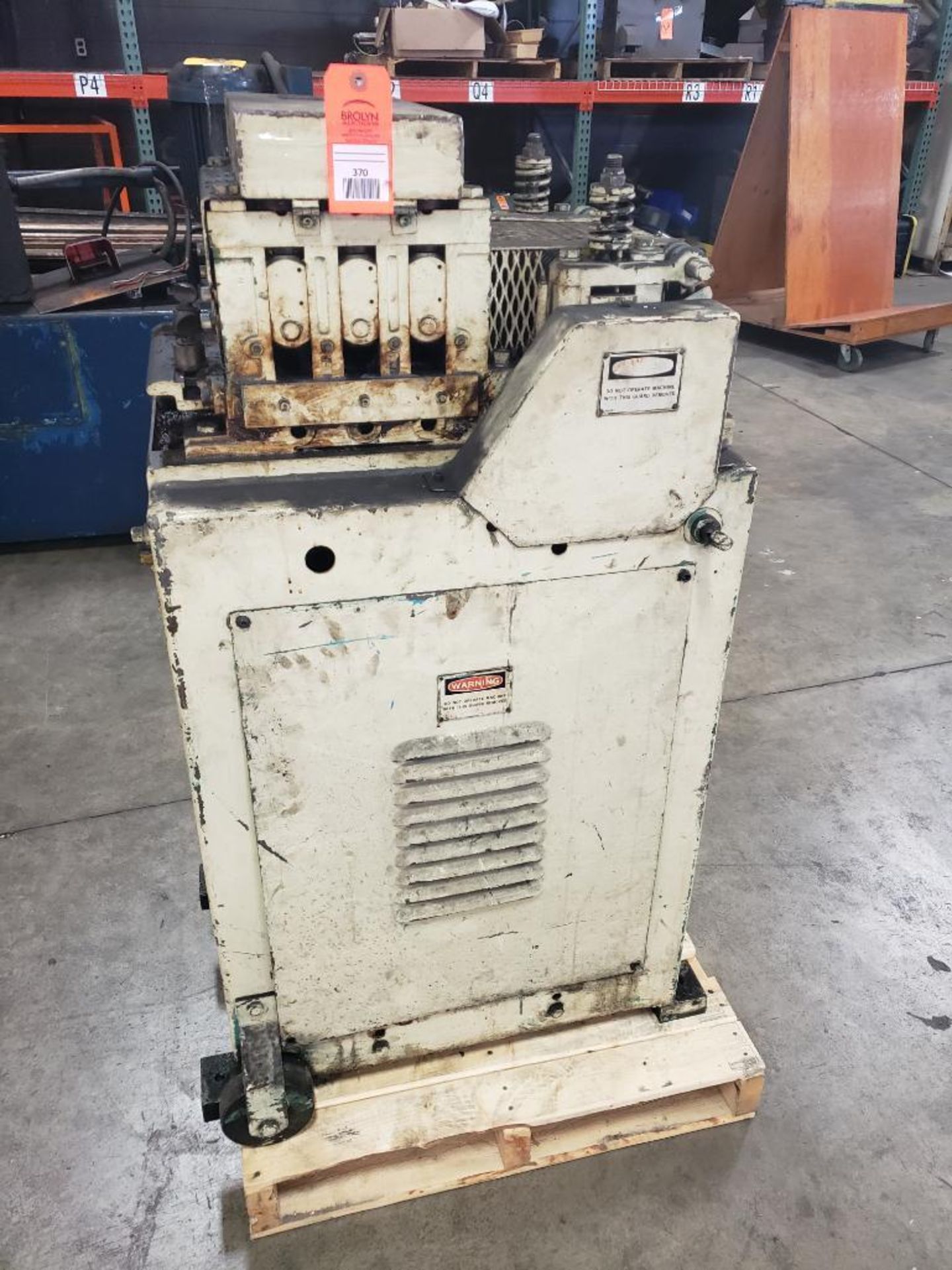 F.J. Littell Machine Co. No. 3 Continuous straightening machine. S/N: 84984-80. Code No.: 308-7PDL. - Image 11 of 12